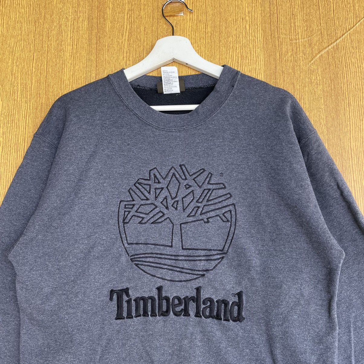 Timberland Timberland Big Logo Embroidered Spellout Sweatshirt Size US S / EU 44-46 / 1 - 3 Thumbnail