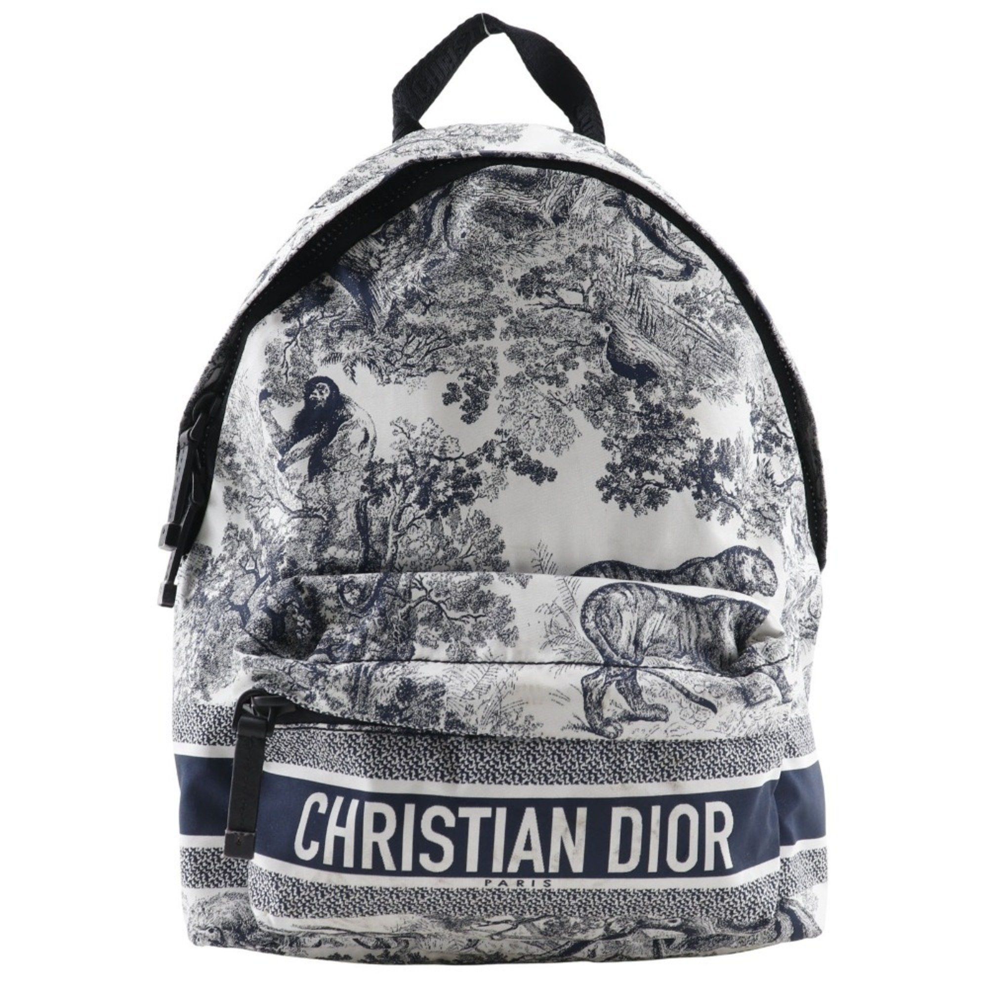 Christian Dior Small Backpack Rucksack/Daypack Toile de Jouy