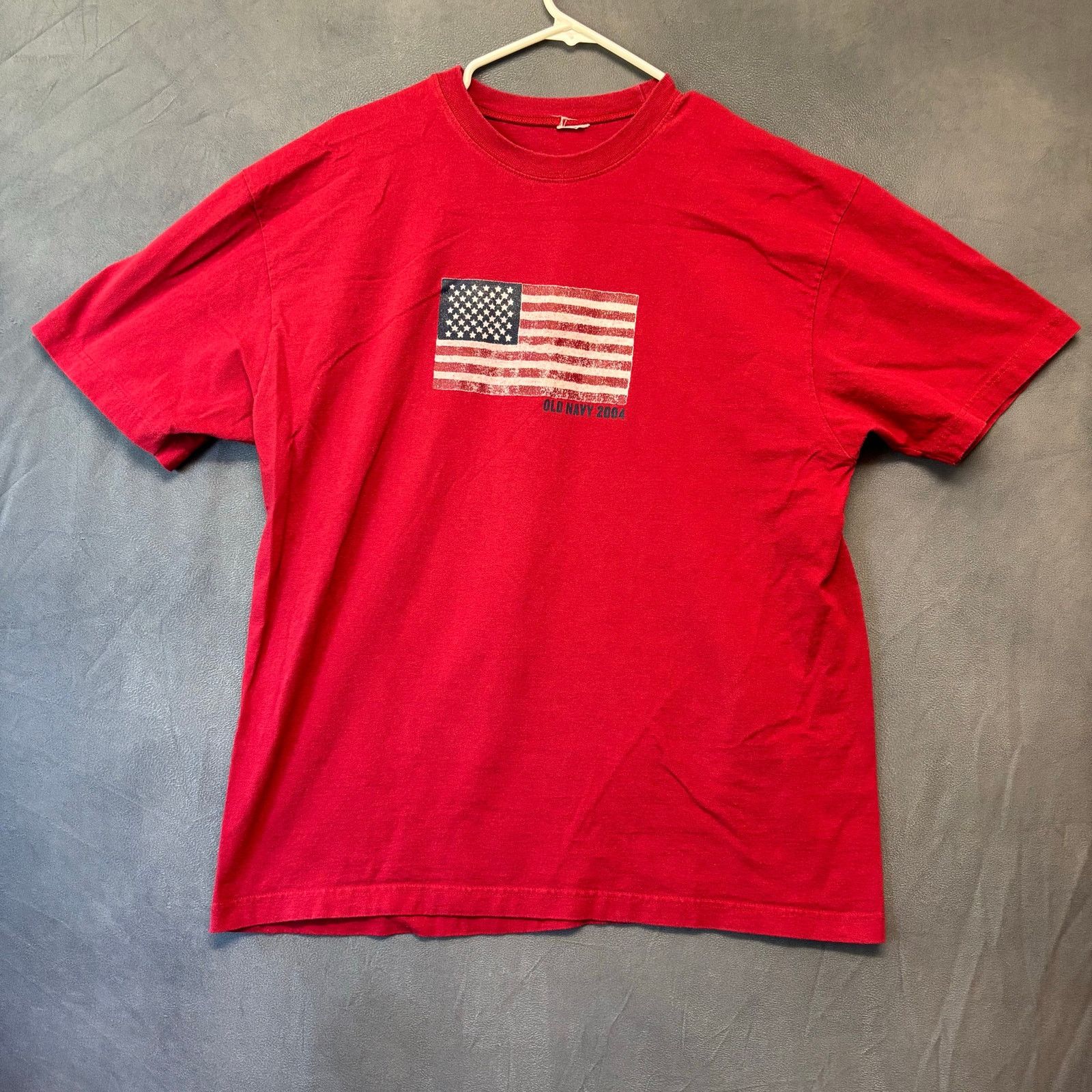 Old Navy Vintage 2004 Old Navy Patriotic American Flag Graphic Print Size US L / EU 52-54 / 3 - 1 Thumbnail