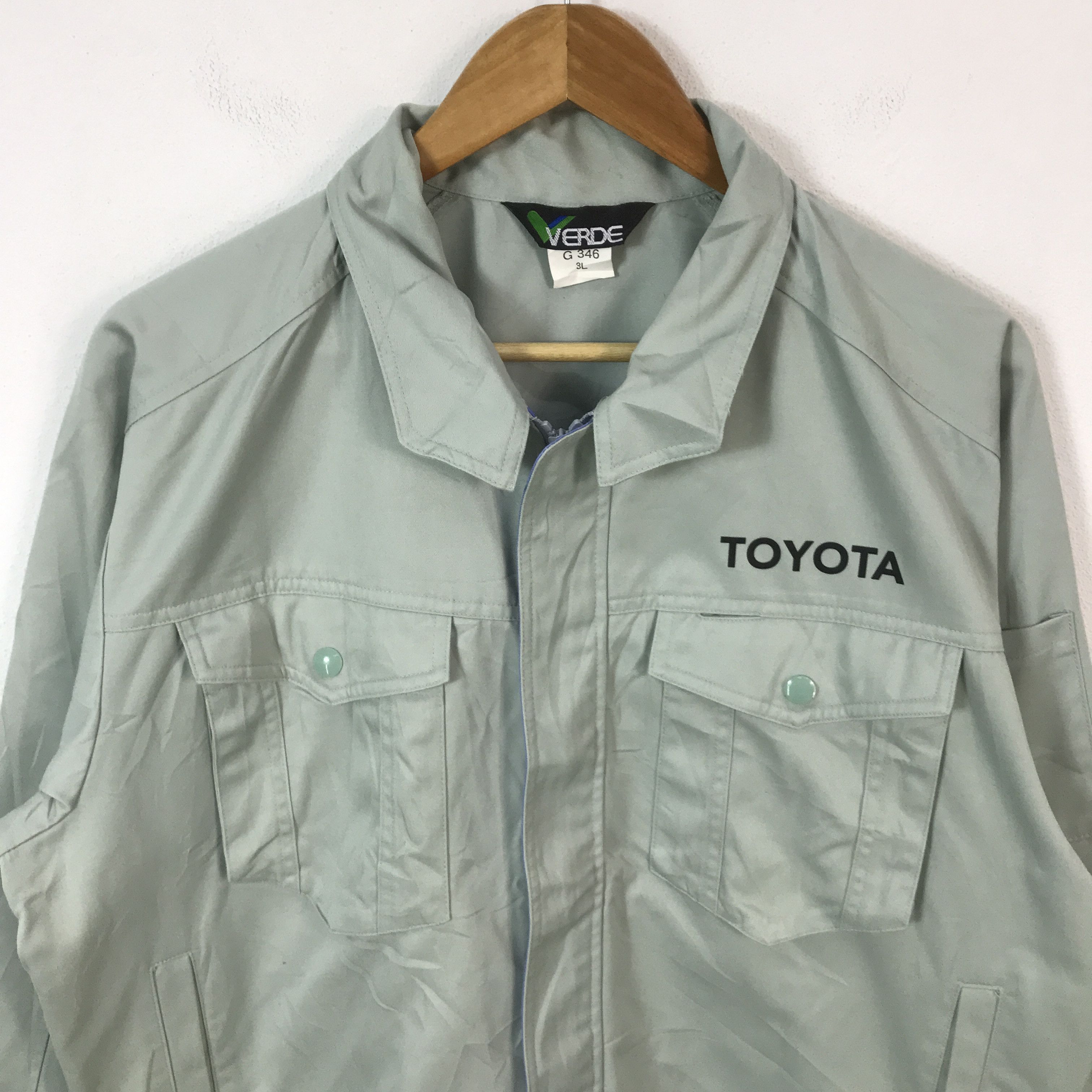 Gear for Sports Vtg Toyota motorsport uniform custom jacket Size US L / EU 52-54 / 3 - 3 Thumbnail