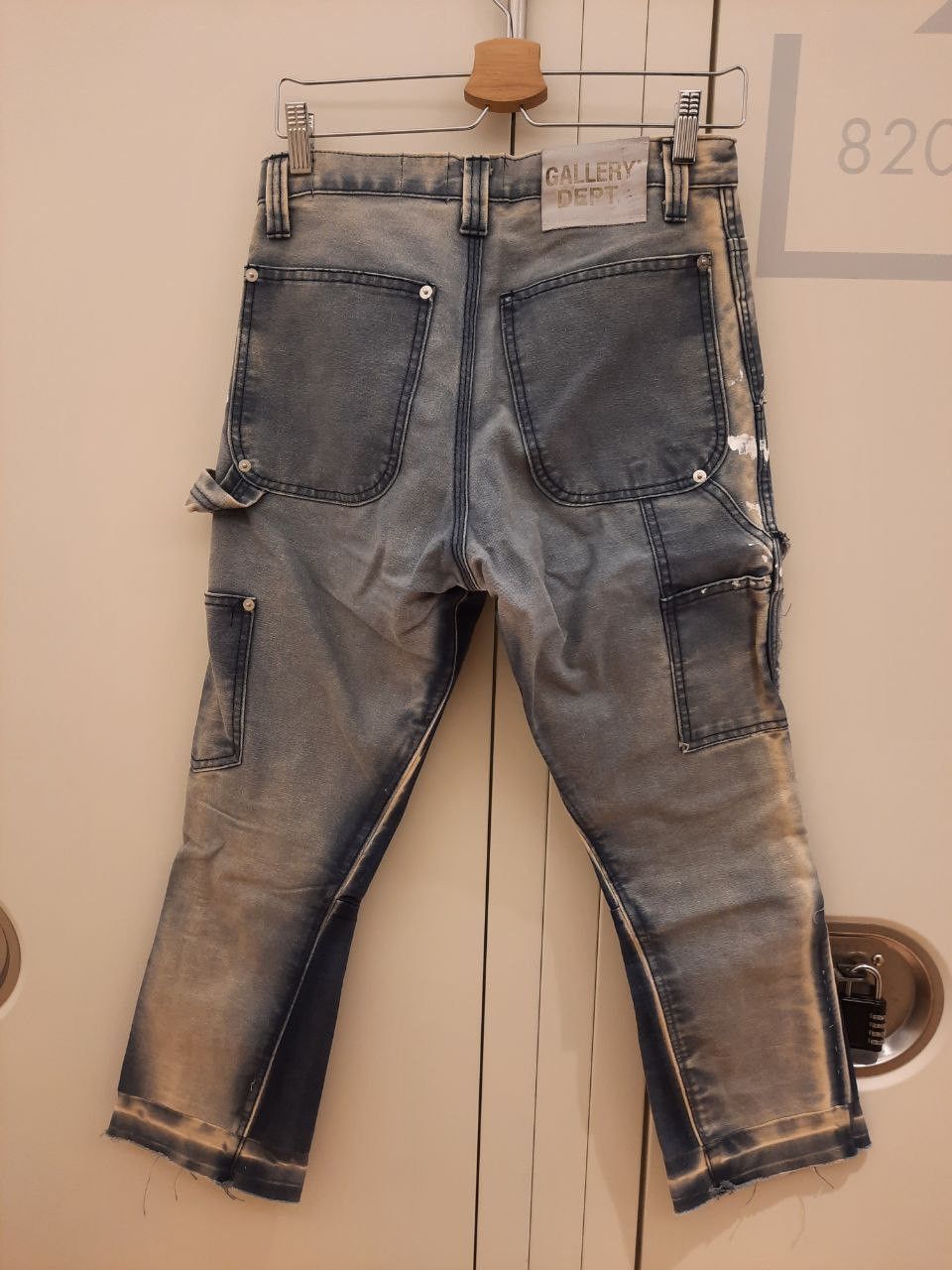 Gallery Dept. Carpenter Flare Paint Splatter Jeans Size 28" / US 6 / IT 42 - 2 Thumbnail