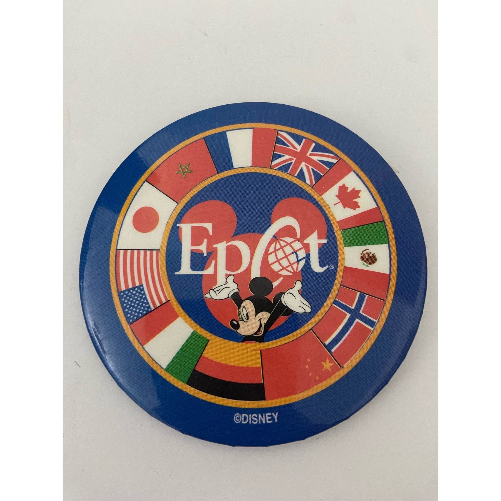 Disney Vintage Epcot World Showcase Pin Large Grailed