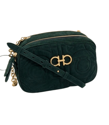 Salvatore Ferragamo o1s1rm0526 Size : OS / Crossbody Bag in Dark Green Size ONE SIZE - 1 Preview