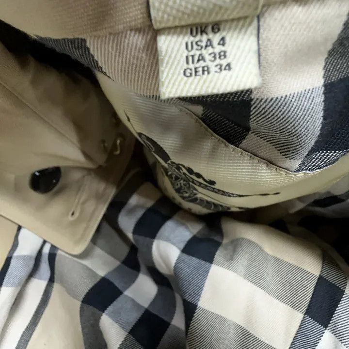 Burberry Burberry Burberry Double-Breasted Plain Coat-2507 Size US S / EU 44-46 / 1 - 5 Thumbnail