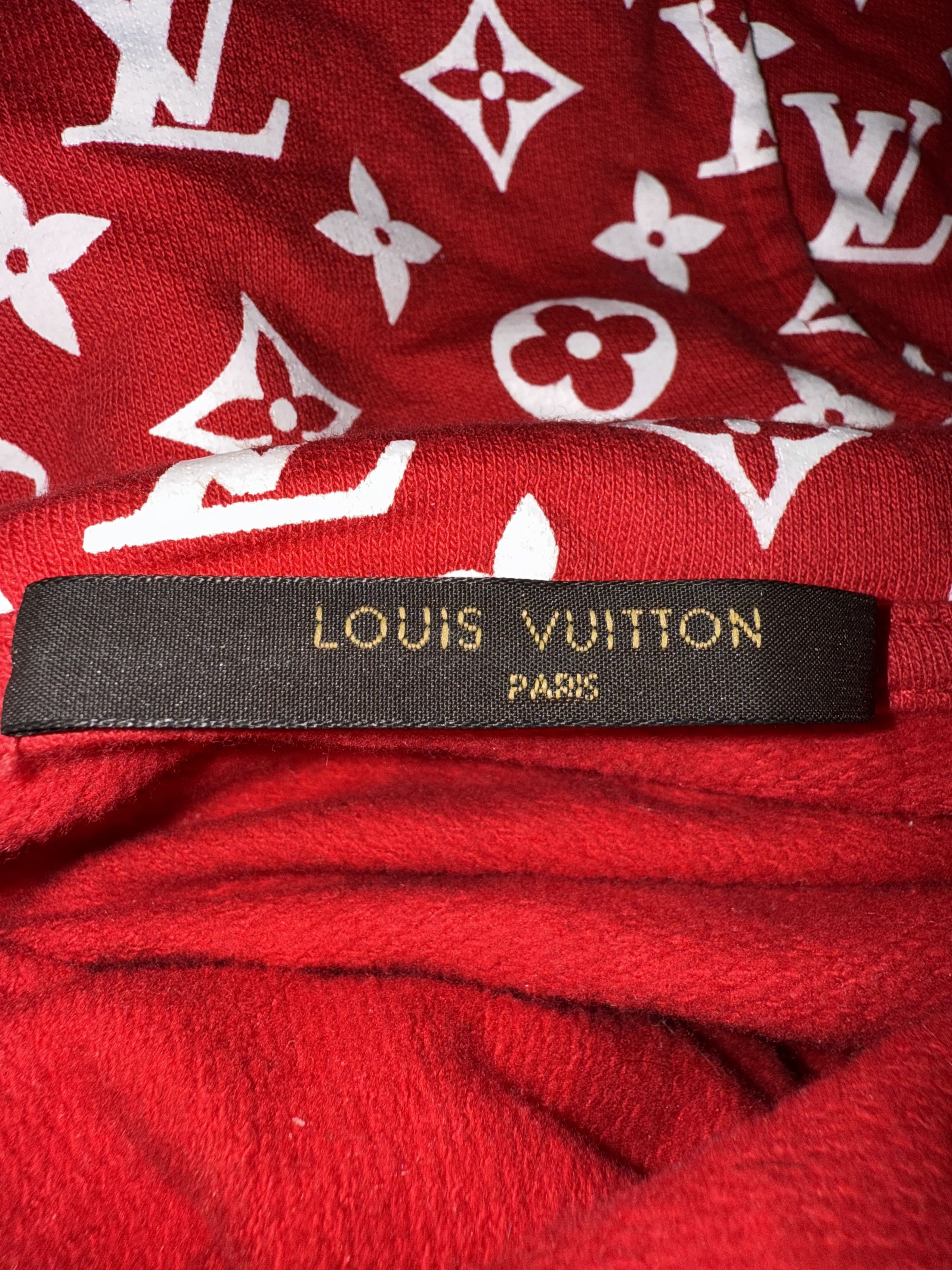 Louis Vuitton × Supreme Louis Vuitton x Supreme Box Logo Hoodie Size US S / EU 44-46 / 1 - 22 Thumbnail