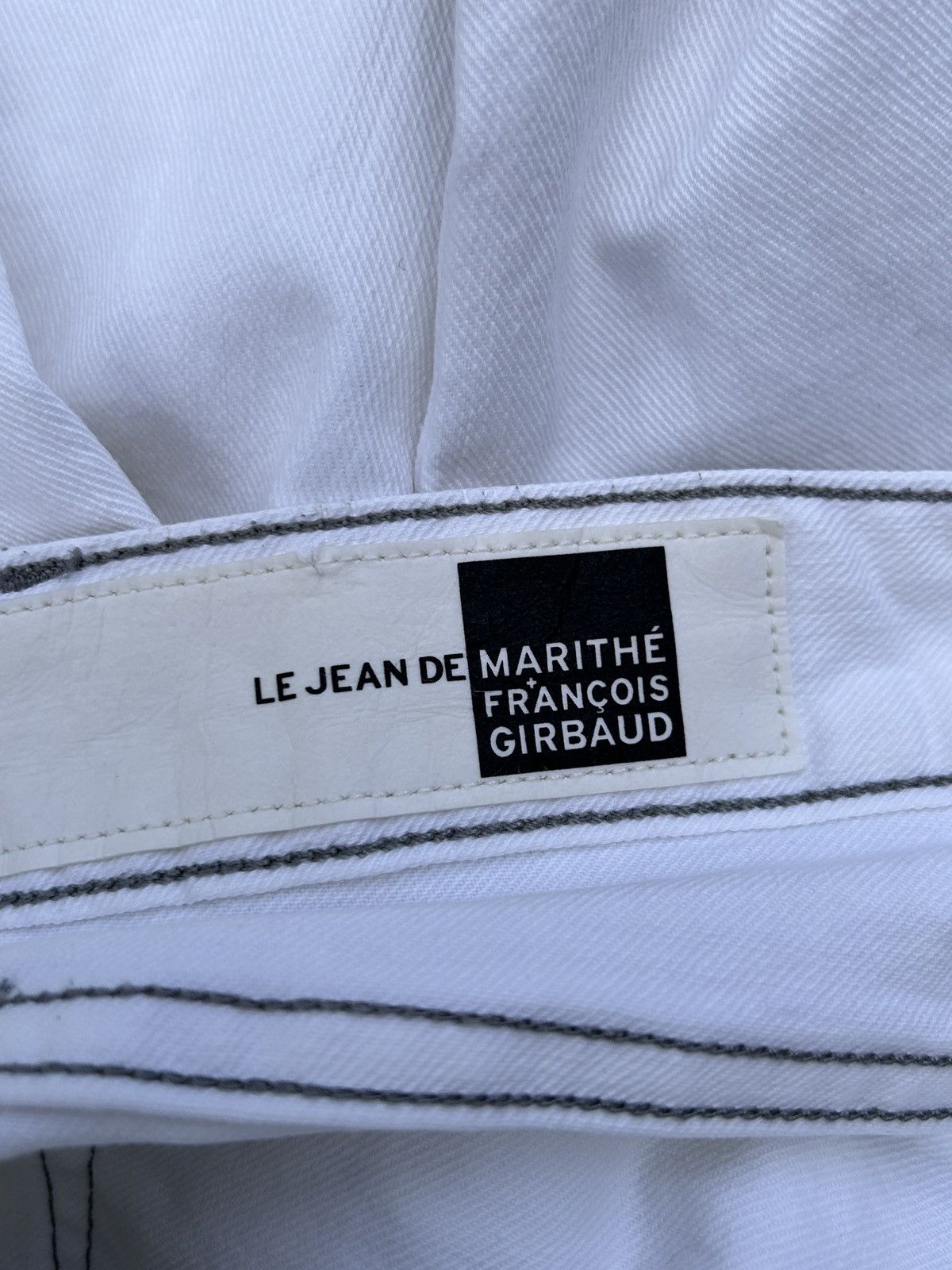 Marithe + Francois Girbaud Vintage Marithe Francois Girbaud Flare Denim Jeans Size 30" / US 8 / IT 44 - 11 Thumbnail