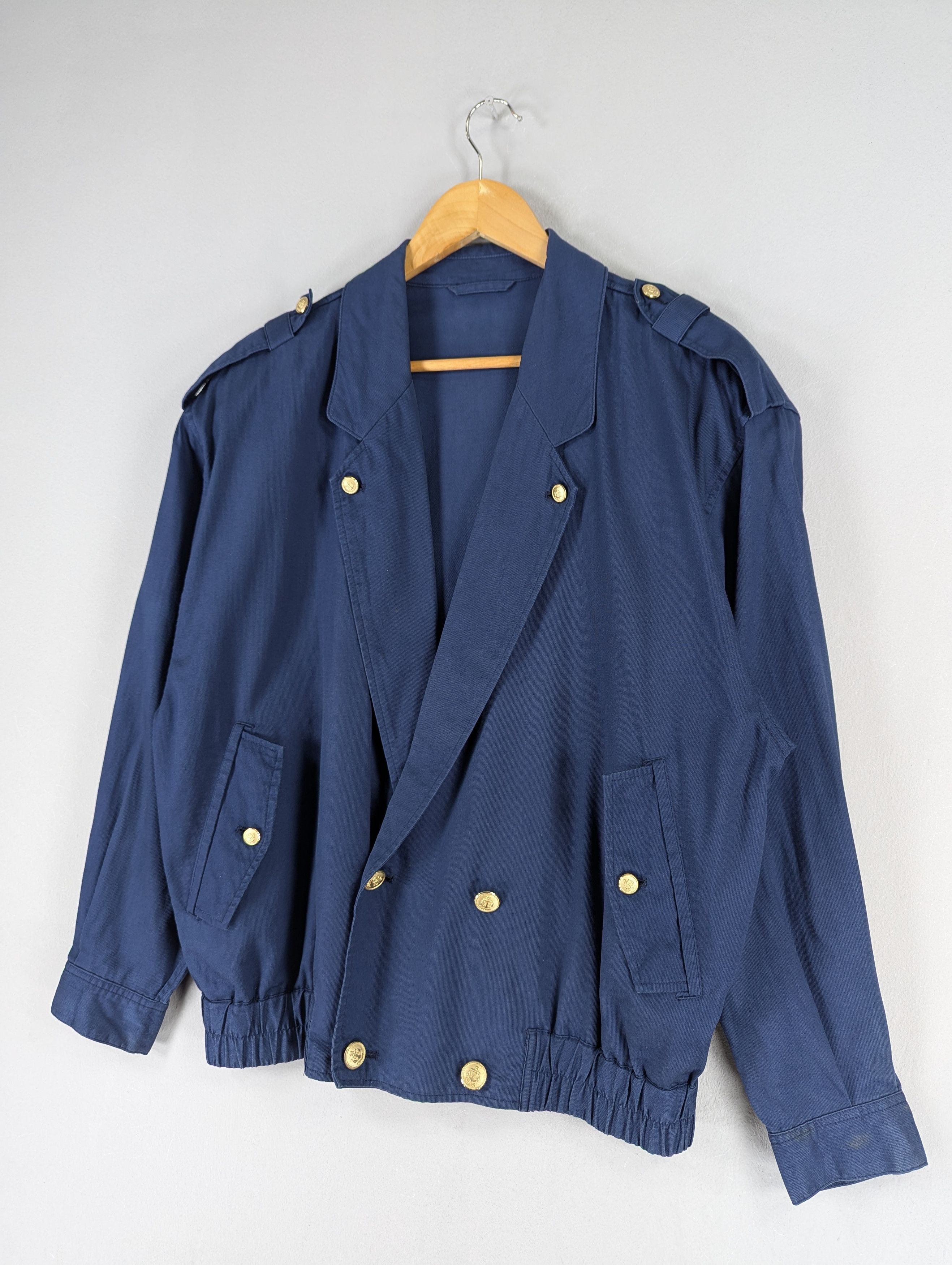 Celine Vintage Celine Light Button Blazer Style Jacket Size L / US 10 / IT 46 - 2 Thumbnail
