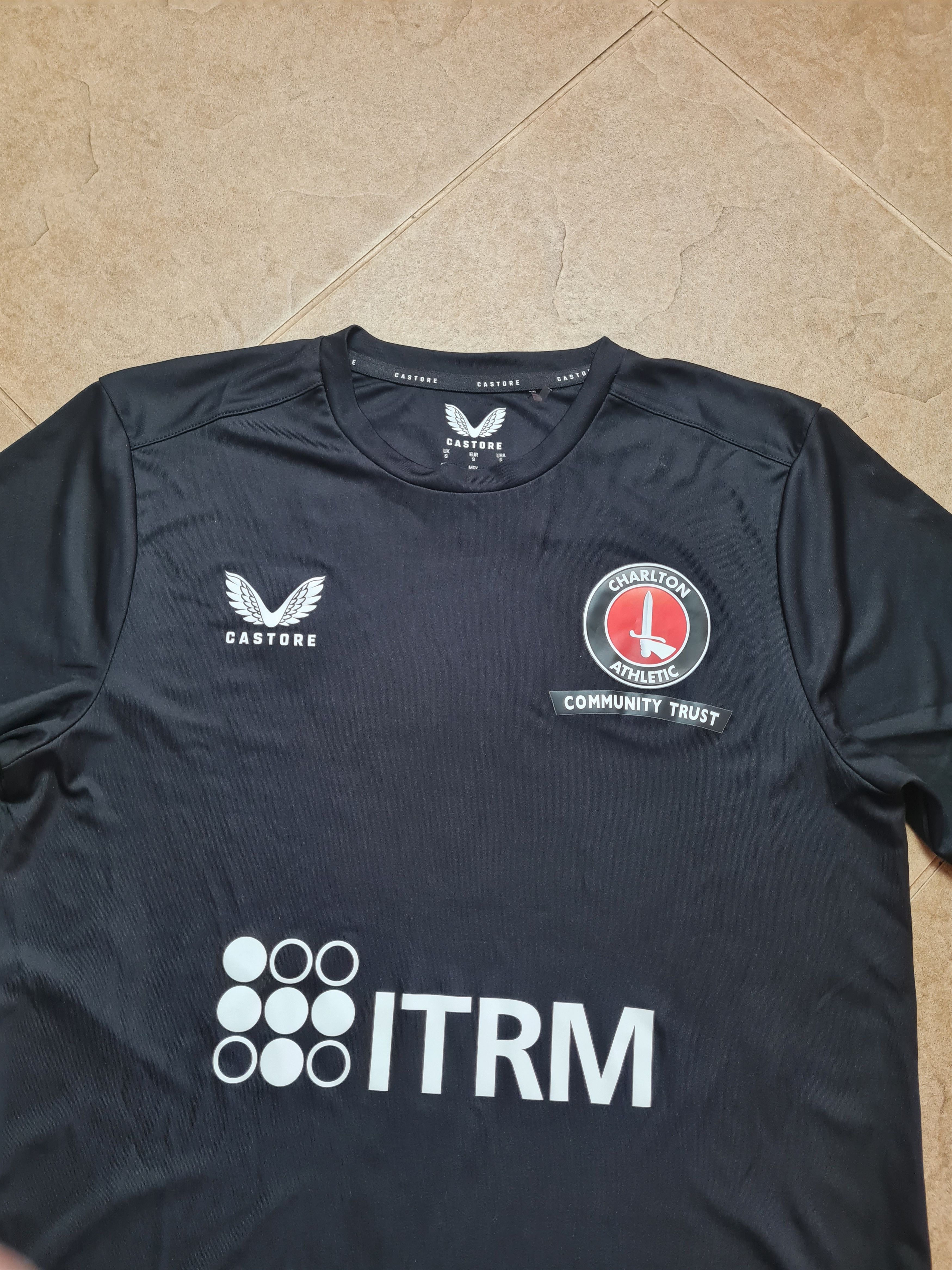 Castore Charlton Athletic Training Shirt Castore Black Third Size S Size US S / EU 44-46 / 1 - 2 Thumbnail
