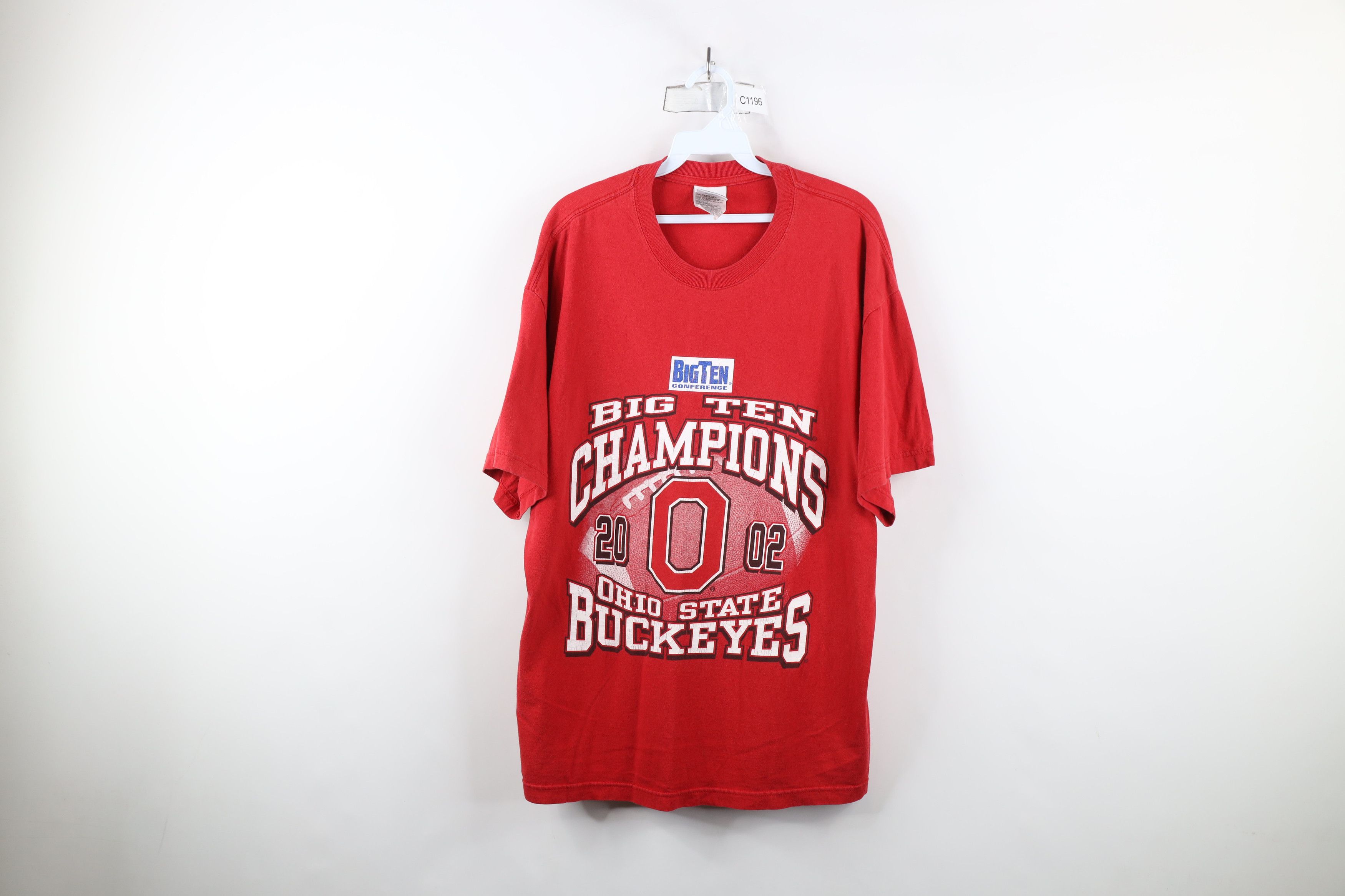 Vintage Vintage Y2K 2002 Ohio State University Football T-Shirt Size US XL / EU 56 / 4 - 1 Thumbnail