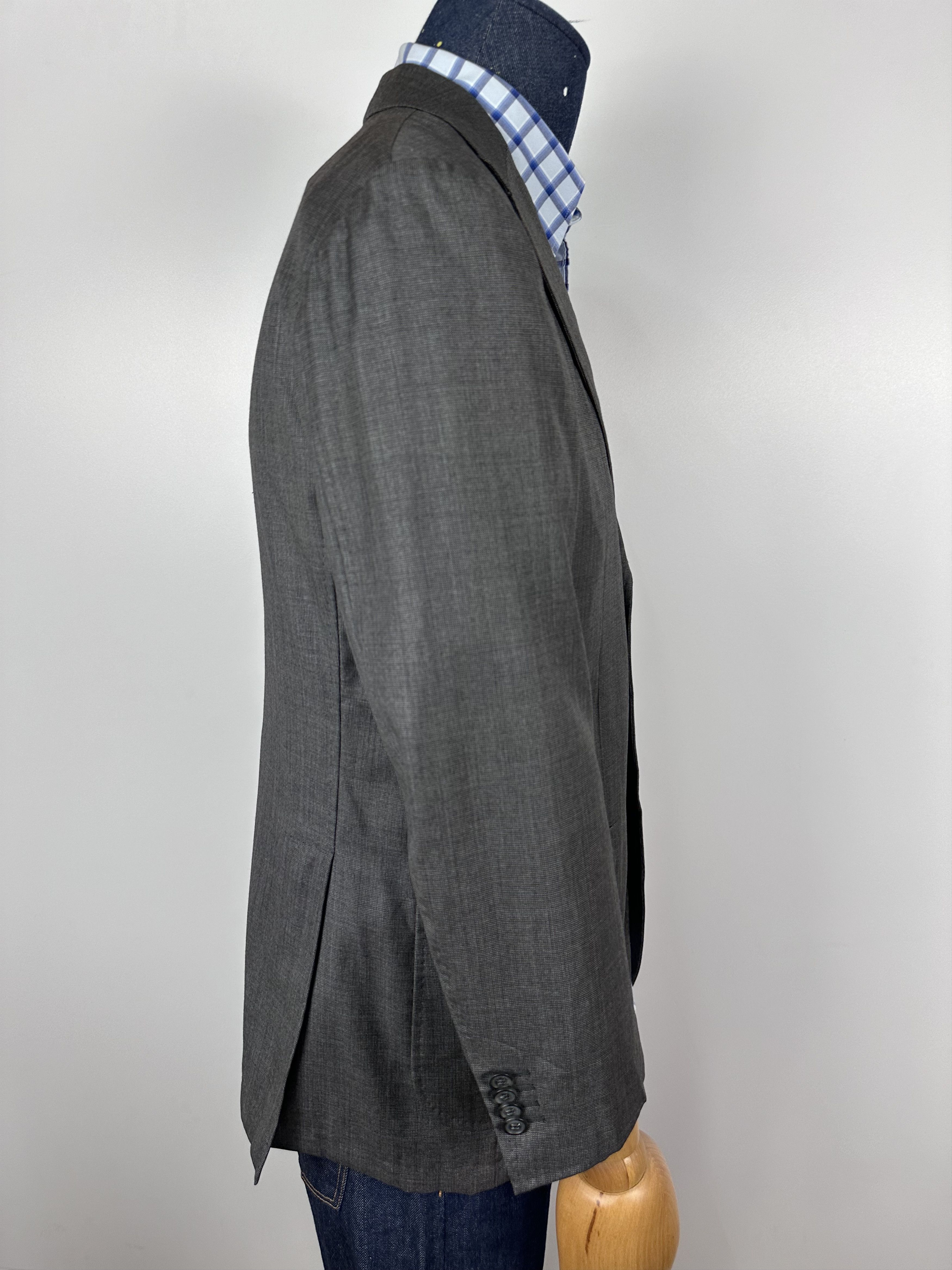 Grailed × Suitsupply Suitsupply Unlined 110s Wool Blazer Gray Mens 1QR3A0 Sz 38S Size 38S - 7 Thumbnail
