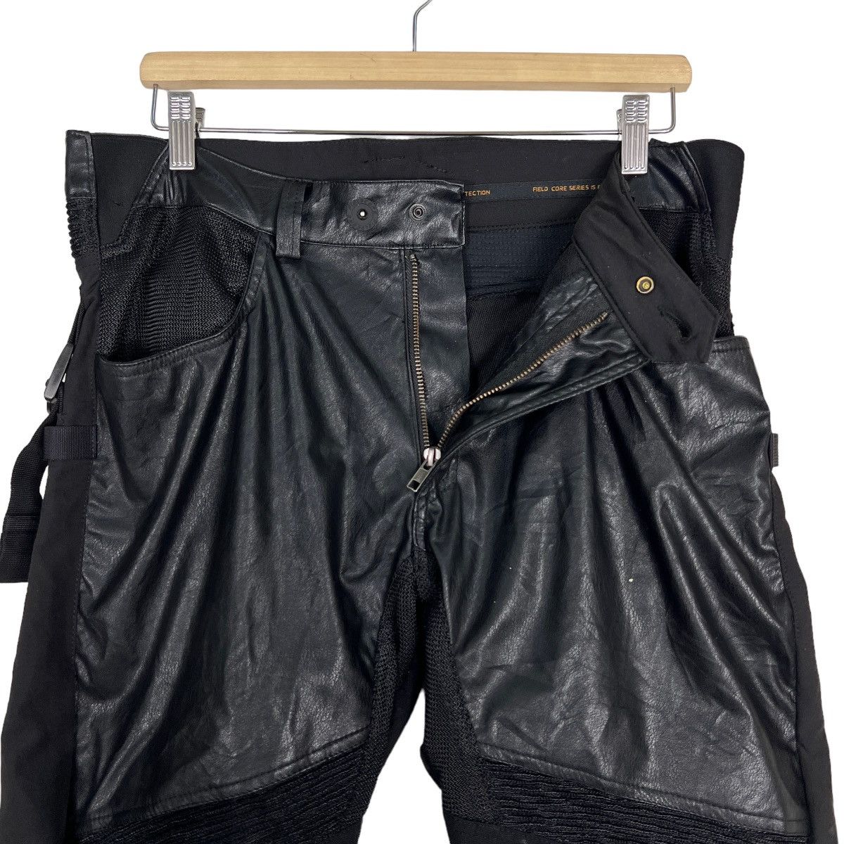 Japanese Brand 🔥 FIELD CORE CORDURA BLACK NINJAZ CYBERPUNK PANTS Size US 34 / EU 50 - 10 Thumbnail