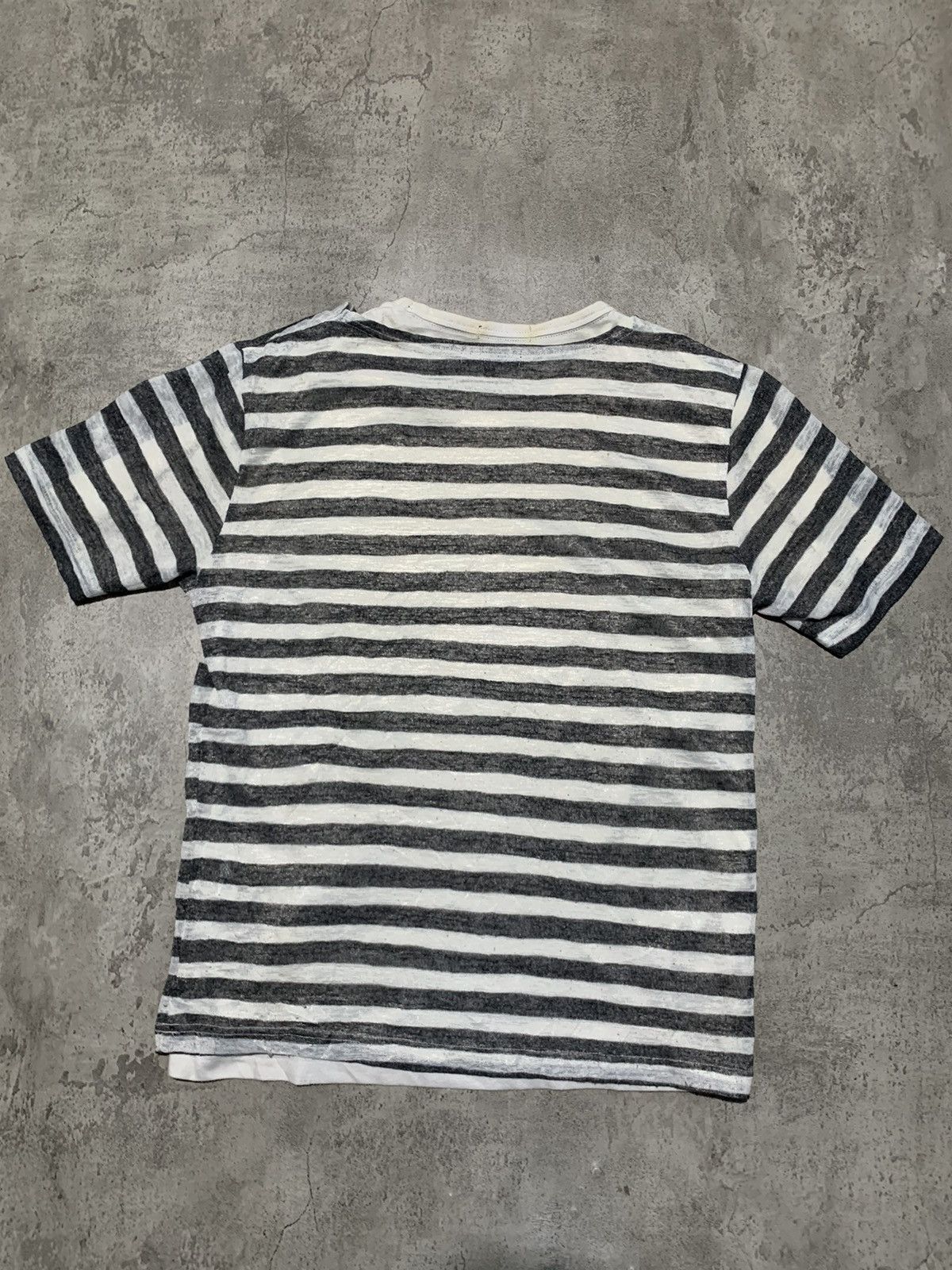 Japanese Brand 2000s Mind Games double layer poem to the world t shirt Size US M / EU 48-50 / 2 - 9 Thumbnail