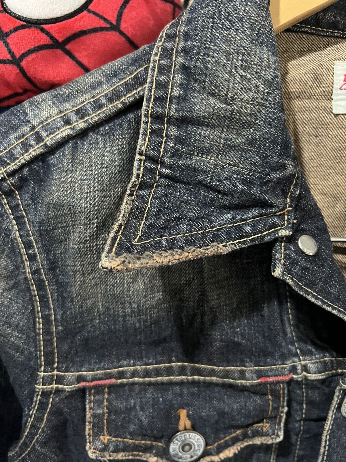 Levi's 🔥Vintage Levis Redloop Denim Jacket Size S / US 4 / IT 40 - 10 Thumbnail