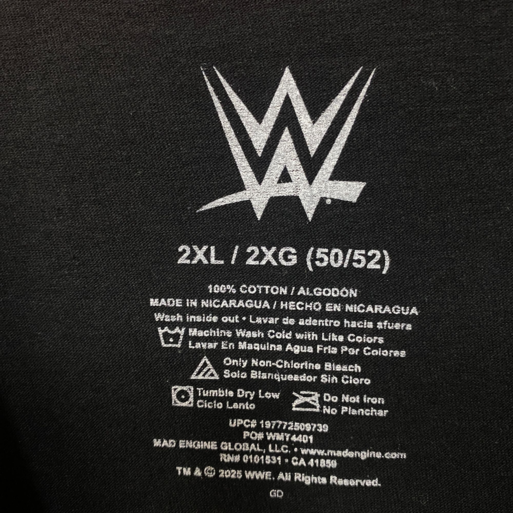 WWE WWE "Stone Cold" Steve Austin 3:16 Graphic T-Shirt 2XL Size US XXL / EU 58 / 5 - 4 Thumbnail