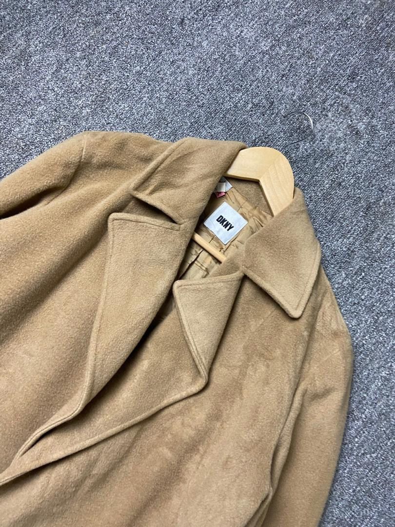 DKNY DKNY Camel Colored Long Coat (192) Size S / US 4 / IT 40 - 12 Thumbnail