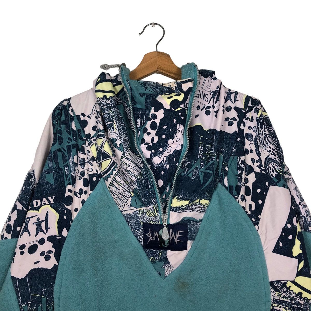 Hysteric Glamour 🔥Vintage Anorak Ski Jacket Big Pocket Art Japan Made Size US S / EU 44-46 / 1 - 13 Thumbnail