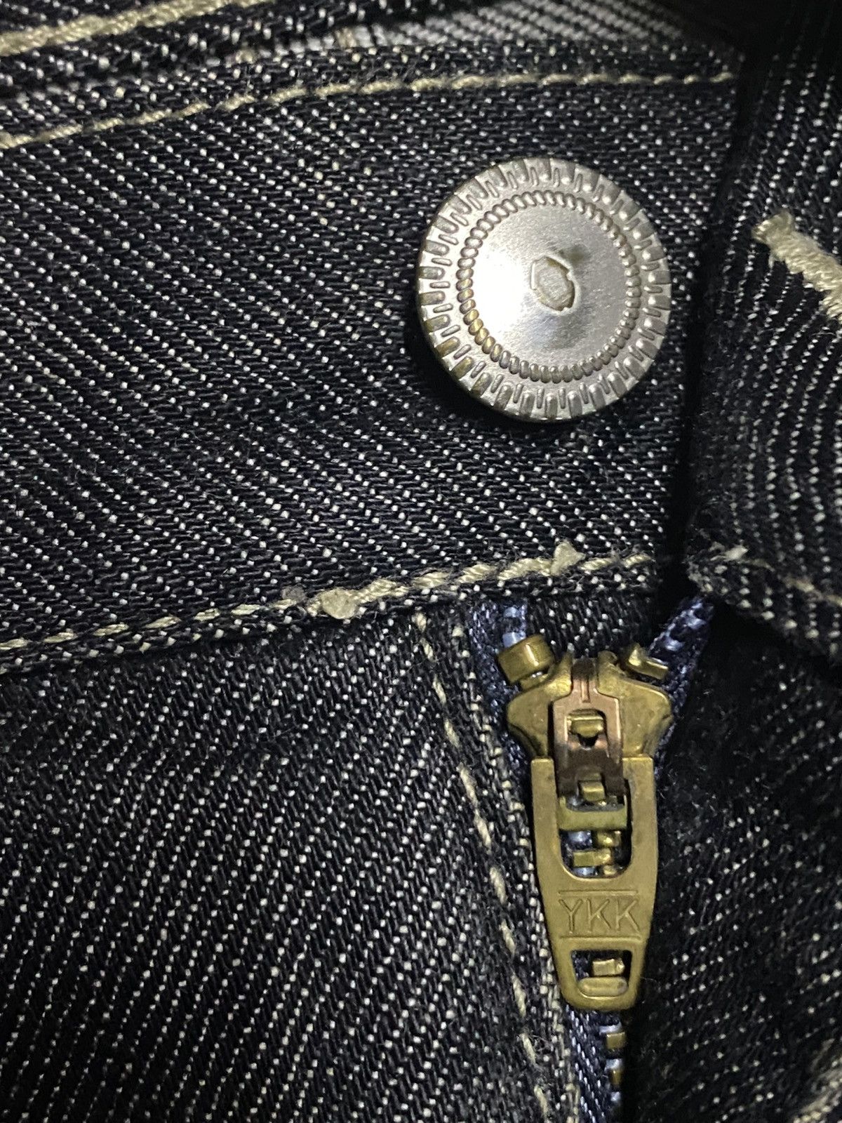 Jun Takahashi Vintage Japanese Brand Uniqlo Black Denim Flare Jeans Size US 29 - 11 Thumbnail