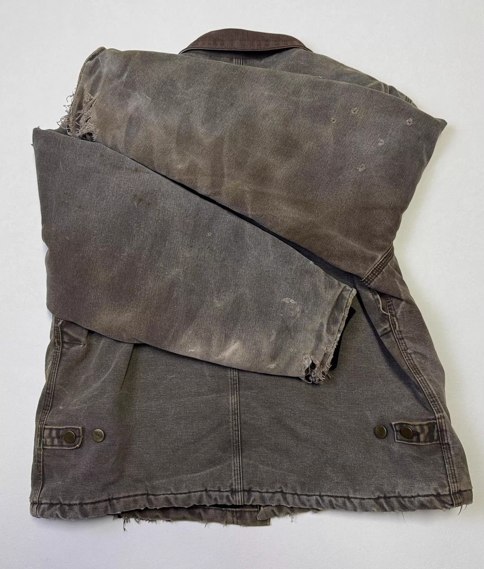 Carhartt Vintage 2003 Carhartt J22 Chestnut L US Made Washed Jacket Size US L / EU 52-54 / 3 - 6 Thumbnail