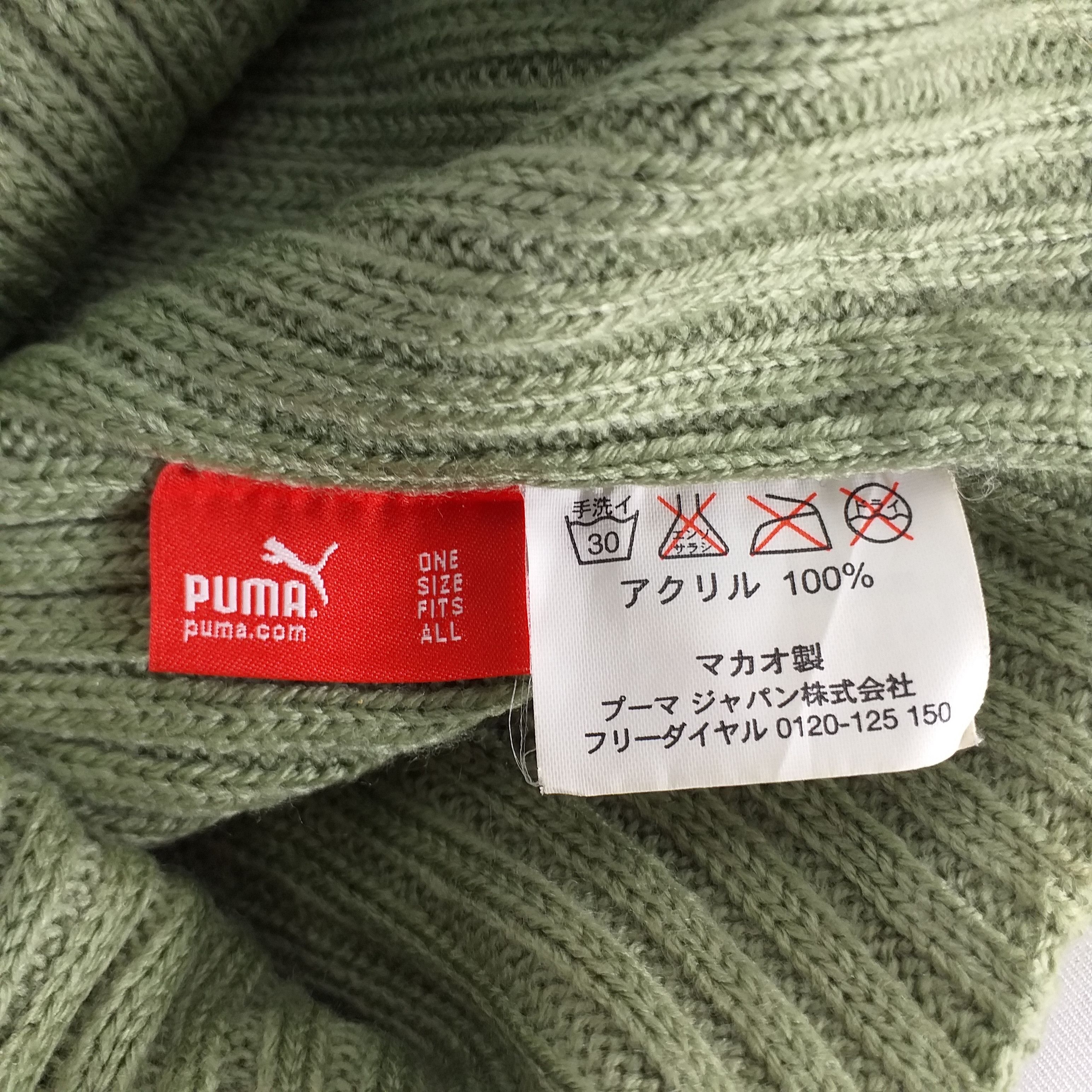 Puma Puma Logo Embroidery Snow Cap Hat Beanie -BN318 Size ONE SIZE - 6 Thumbnail