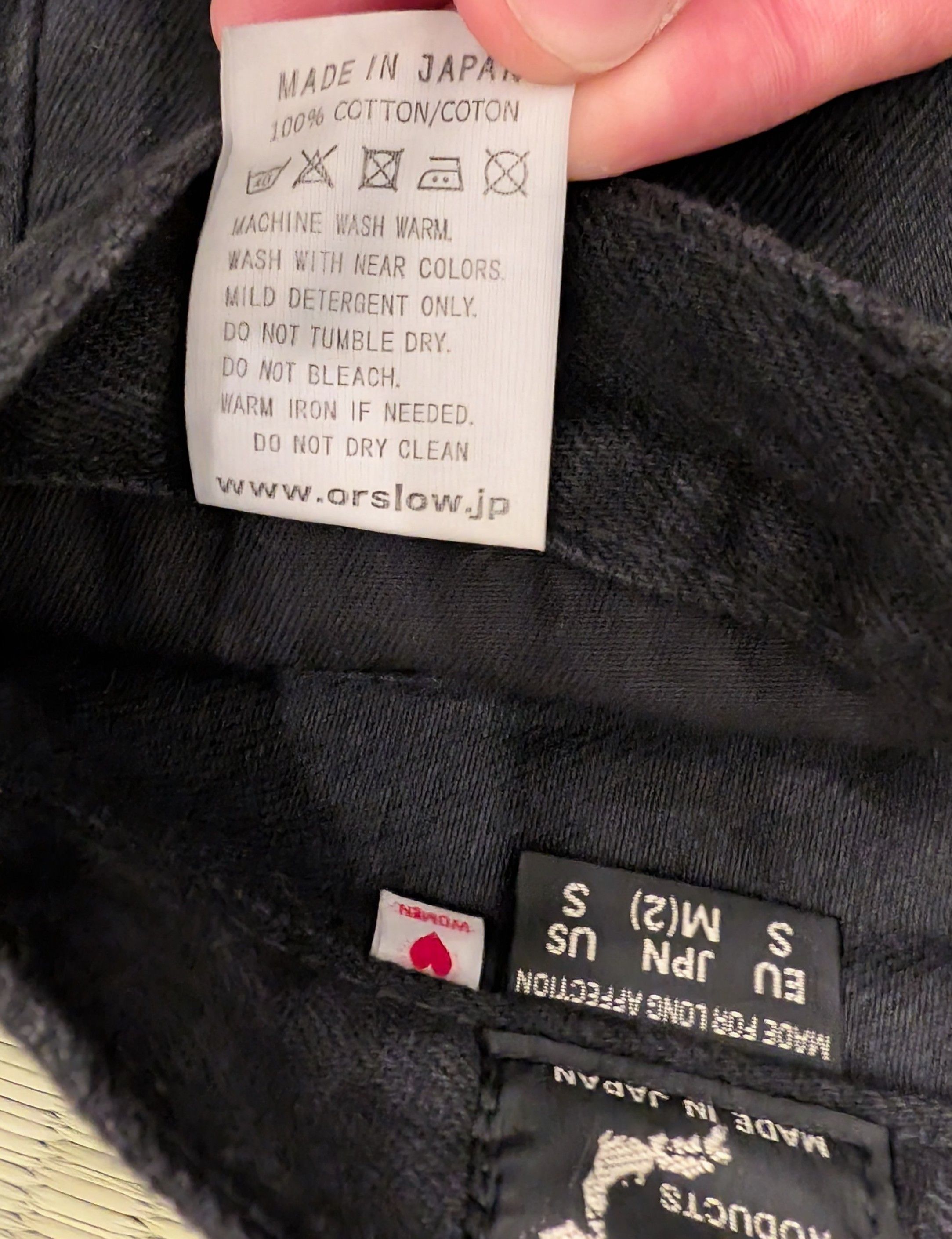 Orslow NWT orSlow Lot L307 Super Slim Denim Jeans Made in Japan Size 27" / US 4 / IT 40 - 4 Thumbnail