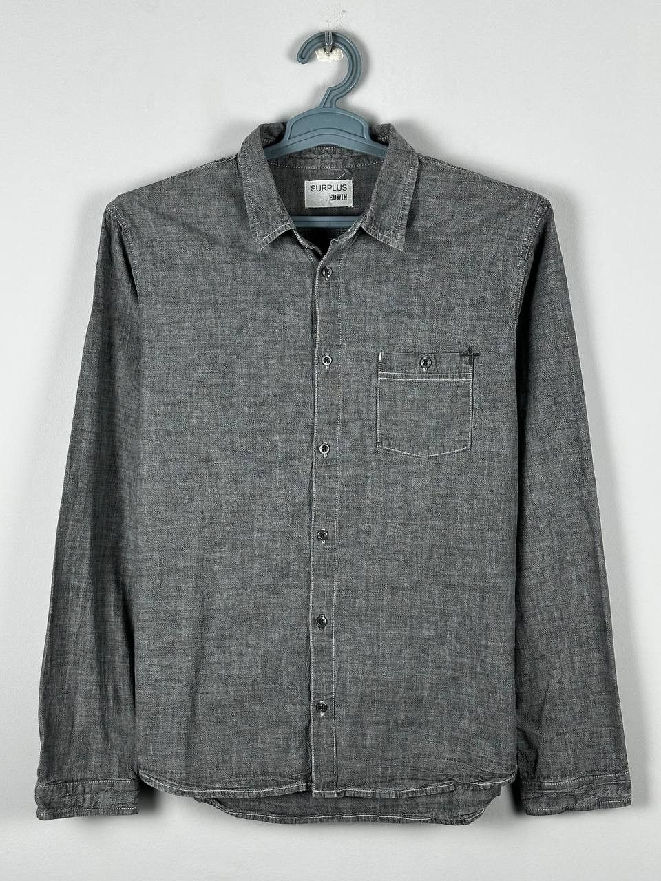 Edwin Edwin Surplus Japanese Denim Heavyweight Shirt Size US L / EU 52-54 / 3 - 1 Thumbnail