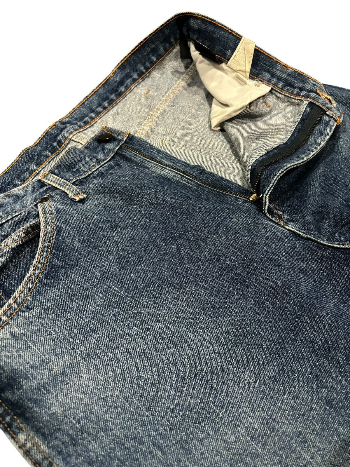 Dickies Y2k Vtg Dickies Work Baggy Wide Leg Faded Workwear Jeans Size US 36 / EU 52 - 4 Thumbnail