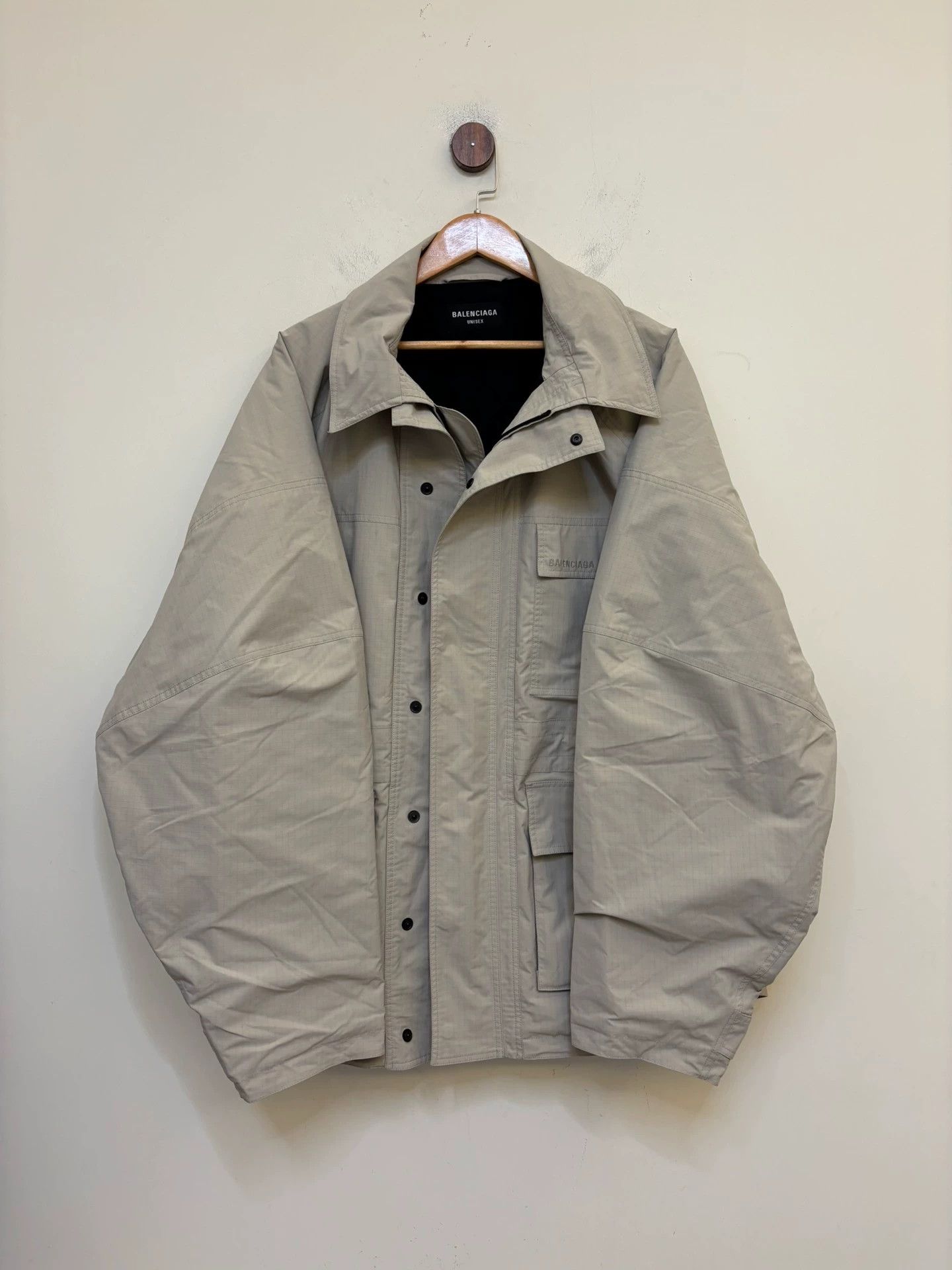 Balenciaga Balenciaga 2021AW Gaming World Oversized Jacket 48 (95% New) Size US M / EU 48-50 / 2 - 1 Thumbnail