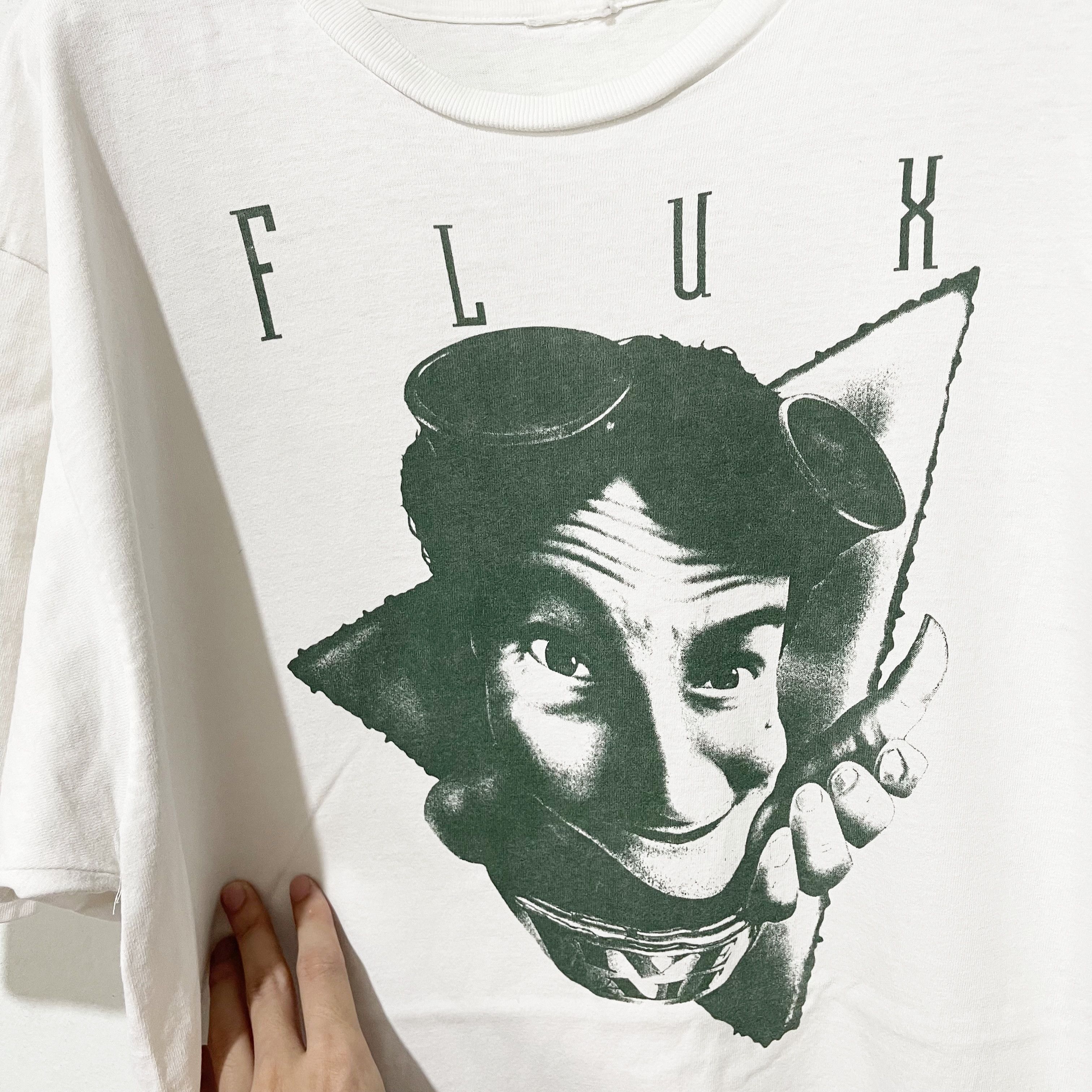Vintage Vintage 90s Flux T-Shirt Size US XL / EU 56 / 4 - 2 Thumbnail