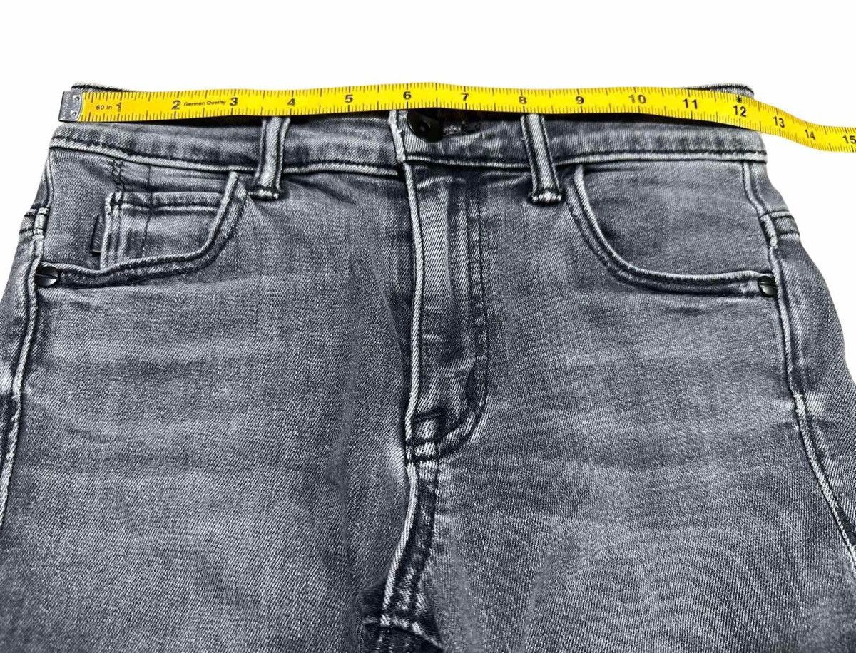 Helmut Lang 🔥Y2K Helmut Lang Denim Ankle Skinny Grey Size 25" / US 0 / IT 36 - 13 Thumbnail