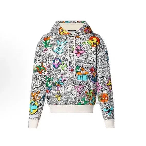 Louis Vuitton Louis Vuitton Comic Print Hoodie Size US M / EU 48-50 / 2 - 7 Thumbnail
