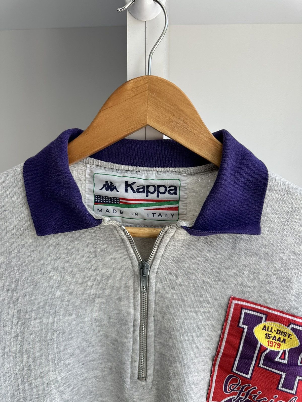 Kappa Vintage Kappa KFL All-Dist 1979 Rare Sweatshirt Size US L / EU 52-54 / 3 - 5 Thumbnail