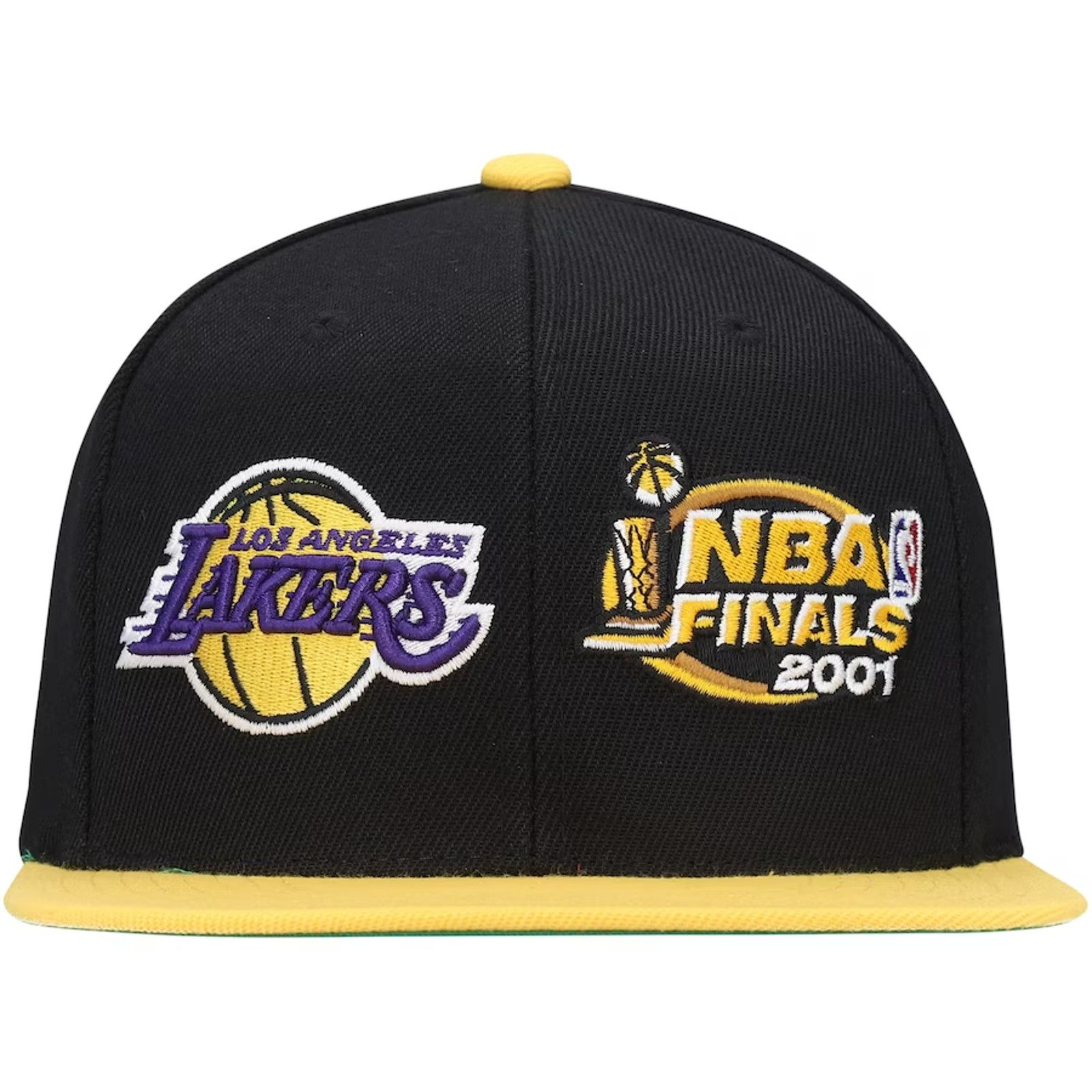 Mitchell & Ness Los Angeles Lakers Hat 2001 Finals Snapback Mitchell & Ness Size ONE SIZE - 4 Thumbnail