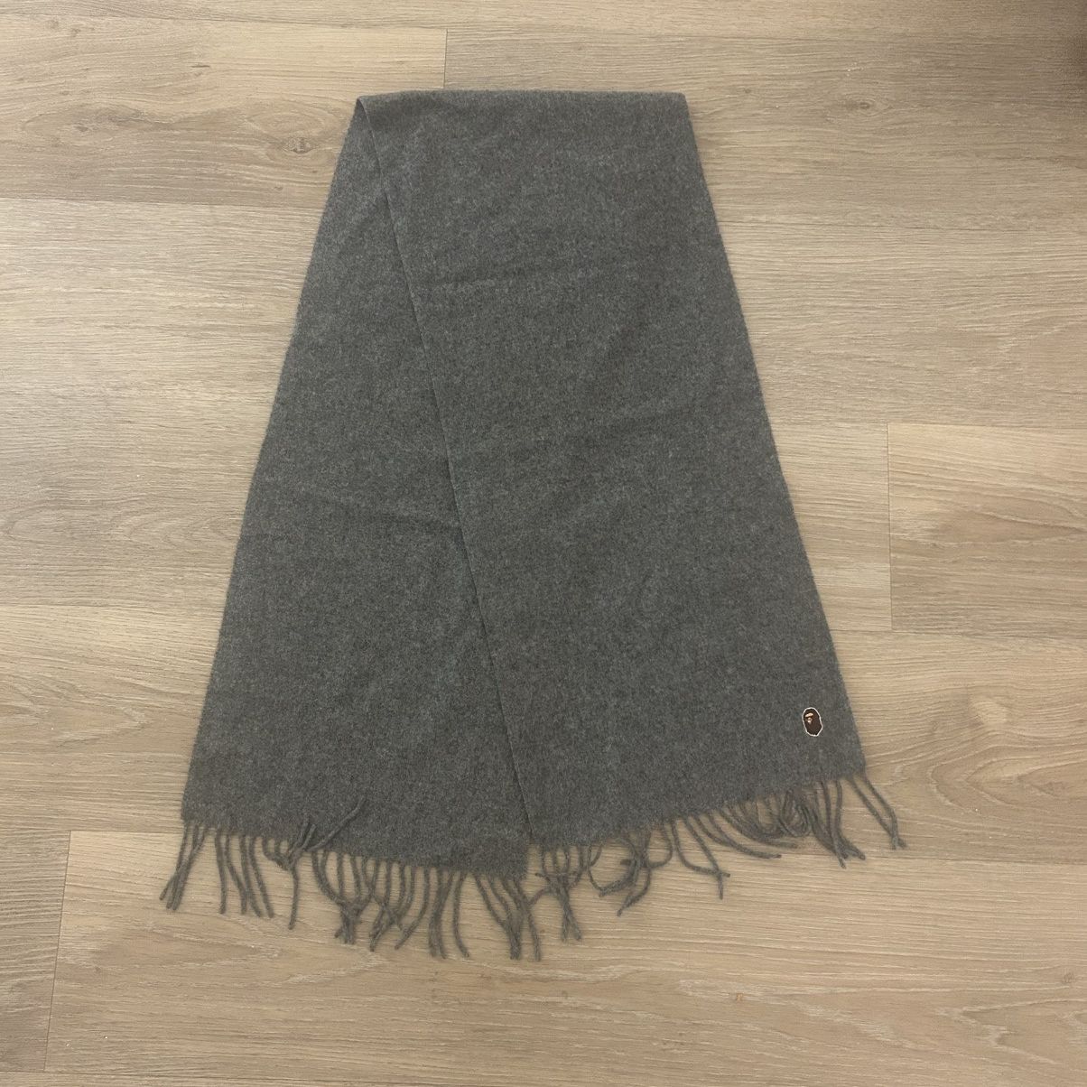 Bape × Nigo Bape Wool Scarf Muffler Face Logo Size ONE SIZE - 1 Thumbnail
