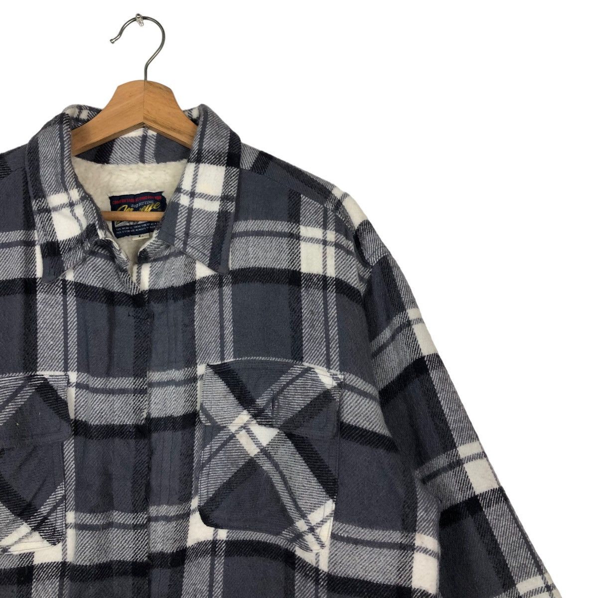 Japanese Brand 🔥90’s Vintage Flannel Mink Fur Jacket Tartan Design Maceye Size US M / EU 48-50 / 2 - 5 Thumbnail