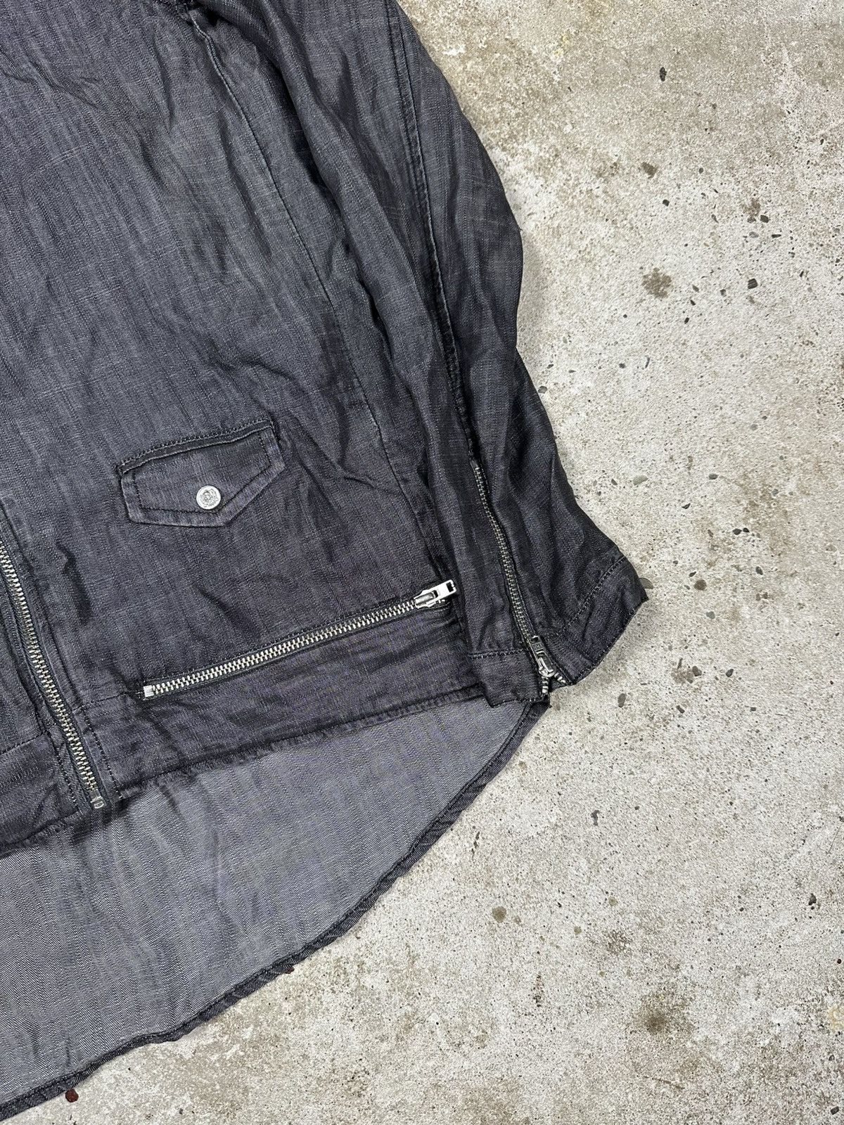 The Kooples The Kooples Biker Asymmetrical Lyocell Moto Jacket Size US M / EU 48-50 / 2 - 4 Thumbnail