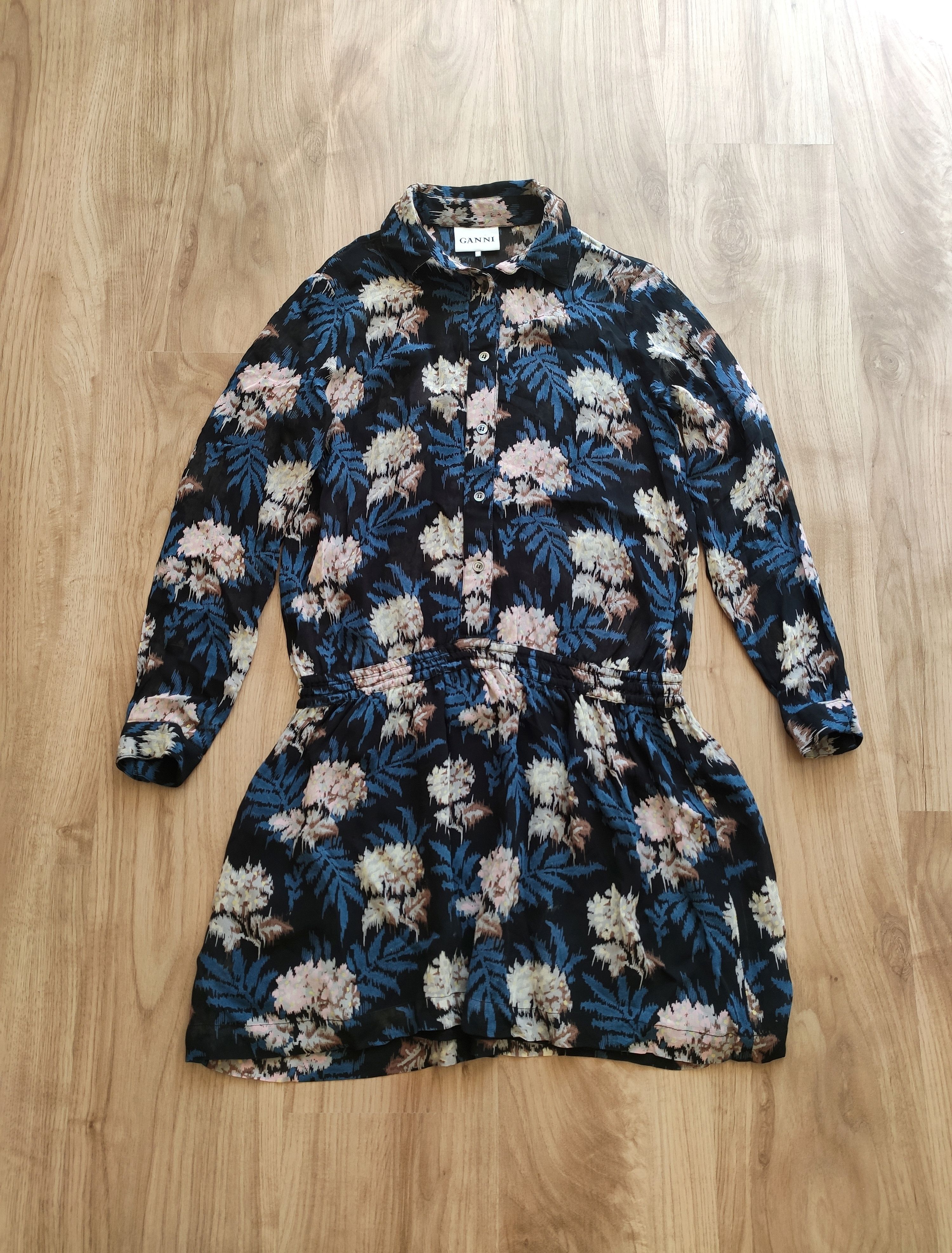 Ganni Women Ganni Florar midi dress Size XS / US 0-2 / IT 36-38 - 1 Thumbnail