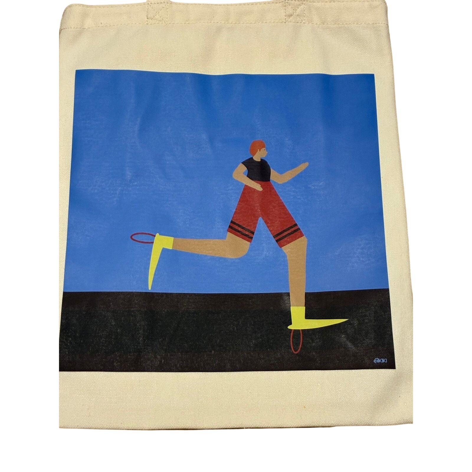 Other cotton tote bag featuring a colorful graphic Size ONE SIZE - 4 Thumbnail