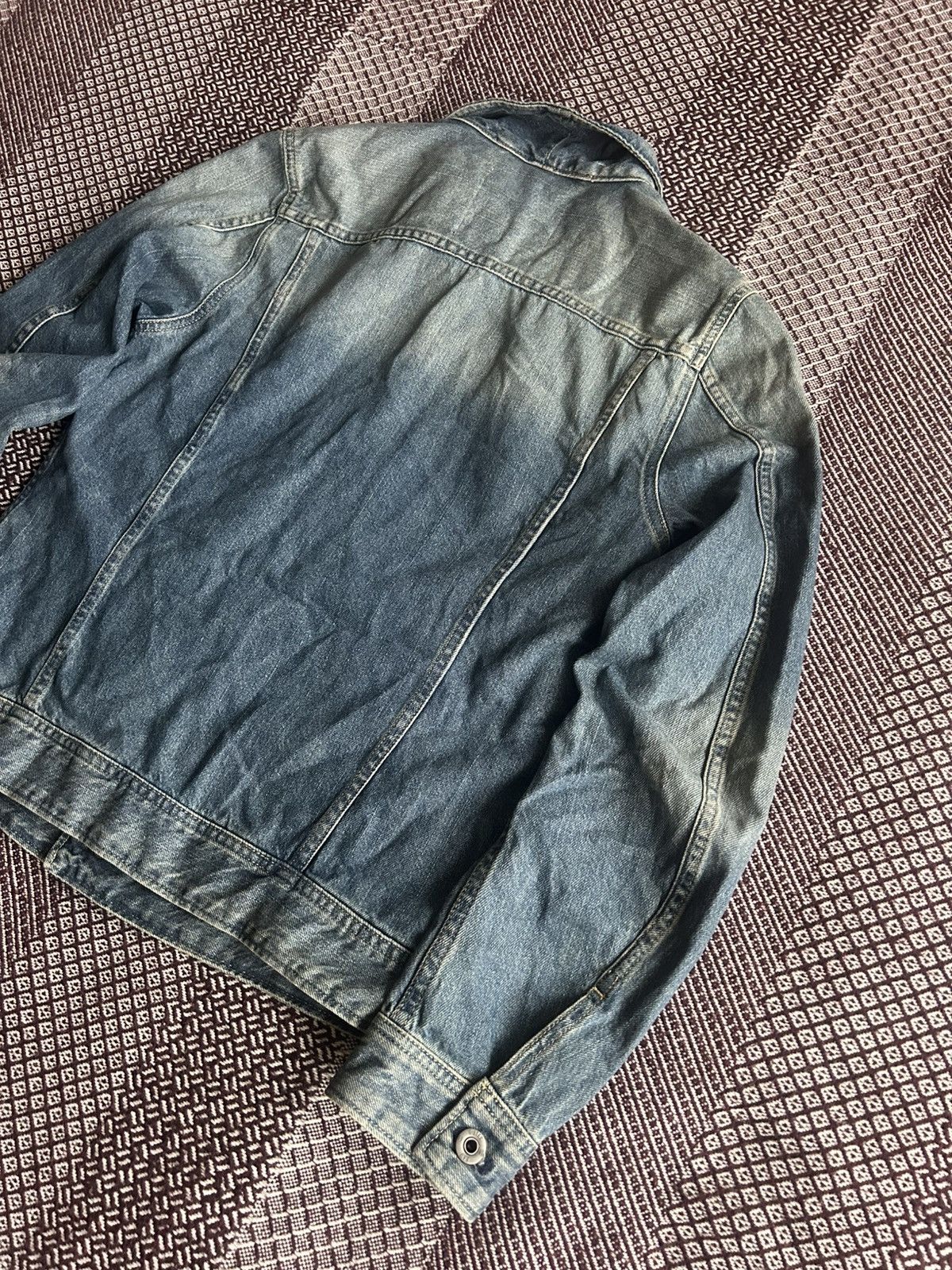 G-Star G-star Raw 3301 Denim Deconstructed Slim Faded Jacket Size S Size US S / EU 44-46 / 1 - 9 Thumbnail