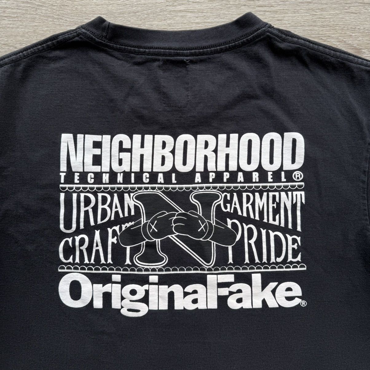 Neighborhood 00’s Kaws collab tee Size US L / EU 52-54 / 3 - 4 Thumbnail