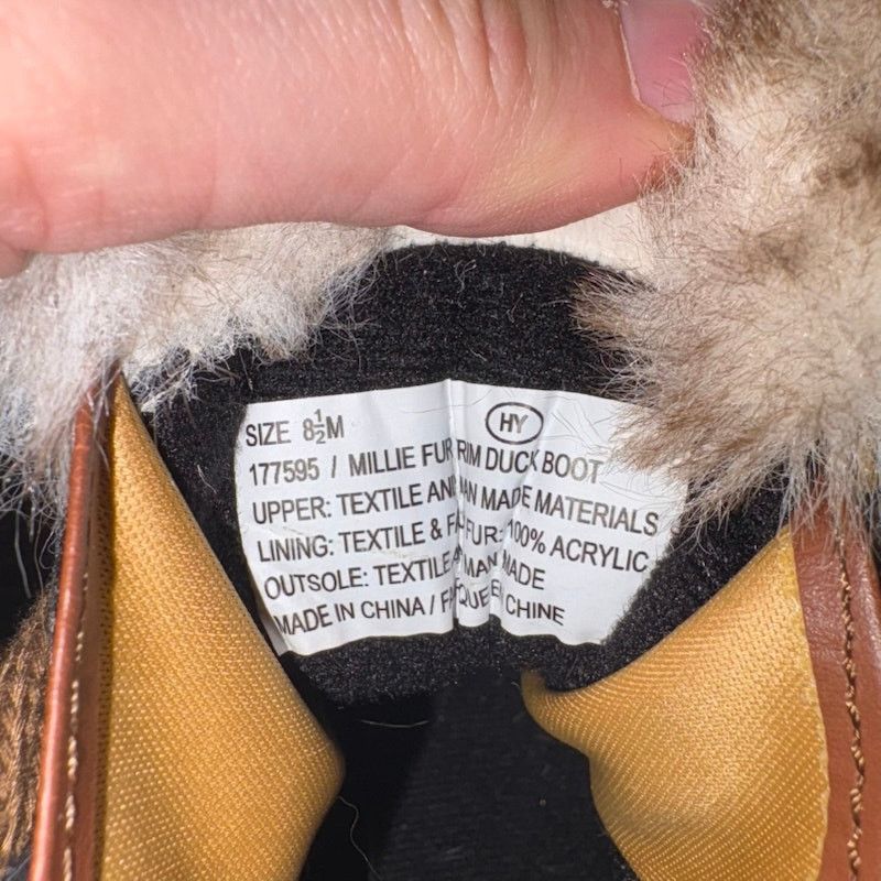 Other Maurices Women’s Millie Faux Fur Duck Boots Size 8.5 Size US 8.5 / IT 38.5 - 4 Thumbnail