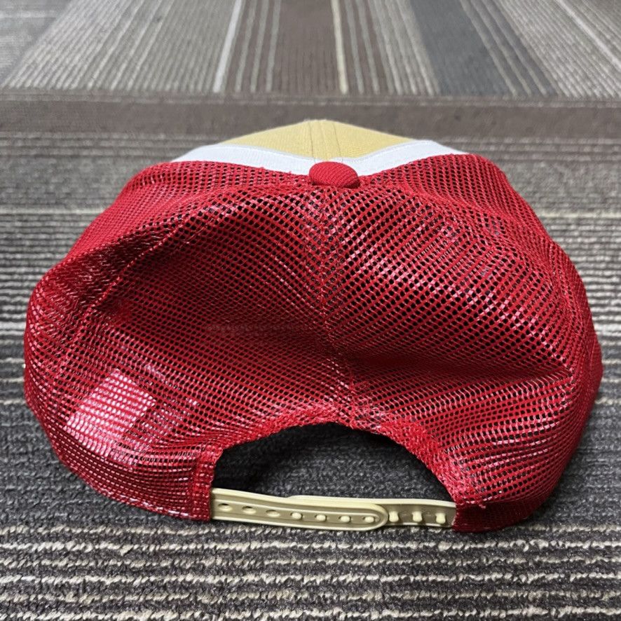 NFL × New Era San Francisco 49ers Lucky Stripes Trucker Snapback Hat Size ONE SIZE - 3 Thumbnail