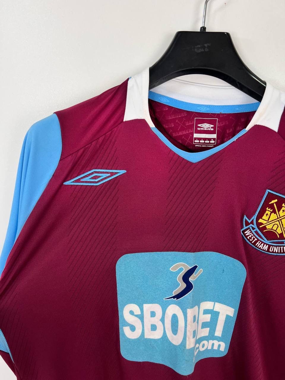Vintage West Ham United Umbro MR MC t-shirts size L Size US L / EU 52-54 / 3 - 6 Thumbnail