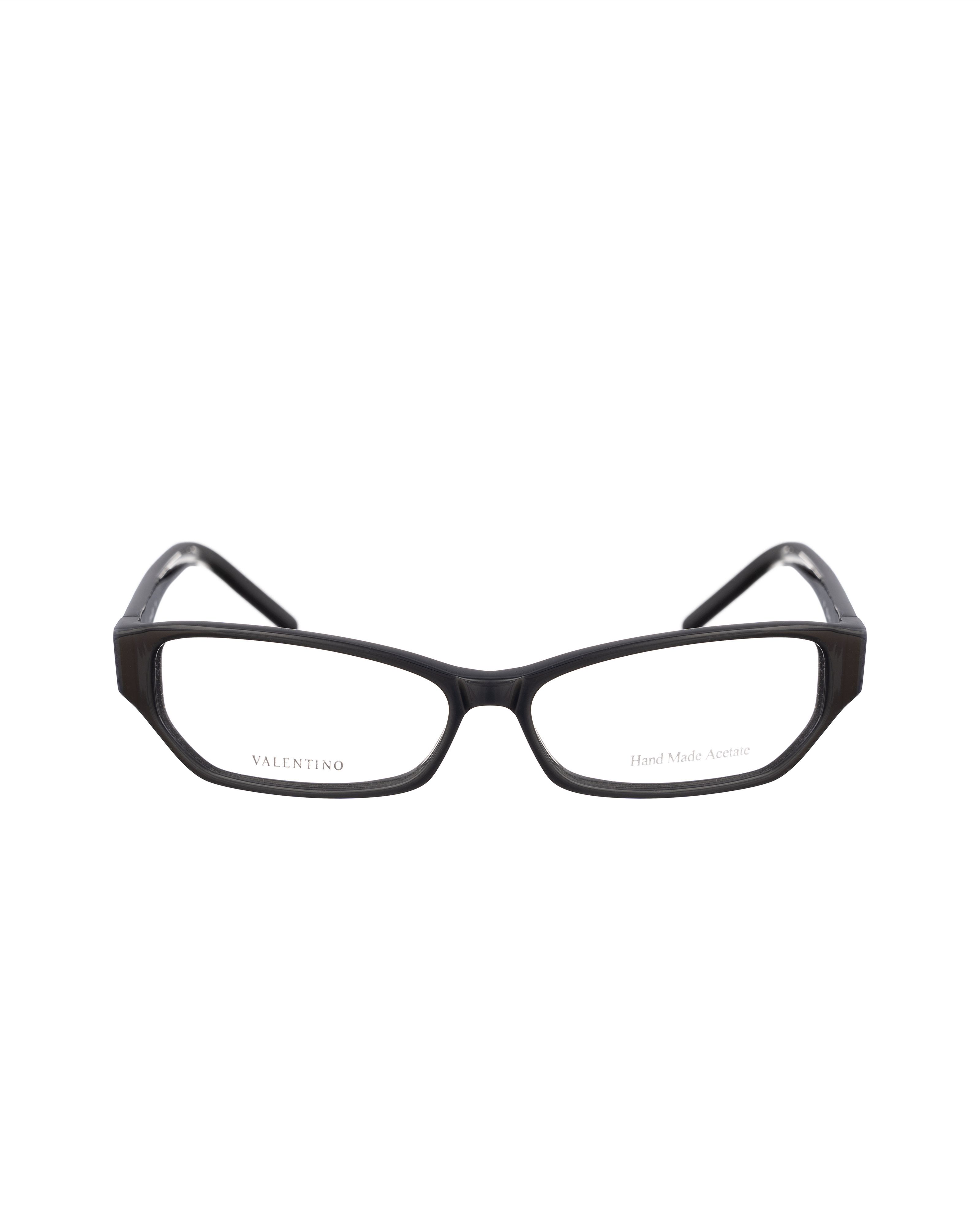 Valentino Valentino 00s Thin Plastic Black Glasses with Logo Pattern Size ONE SIZE - 1 Thumbnail