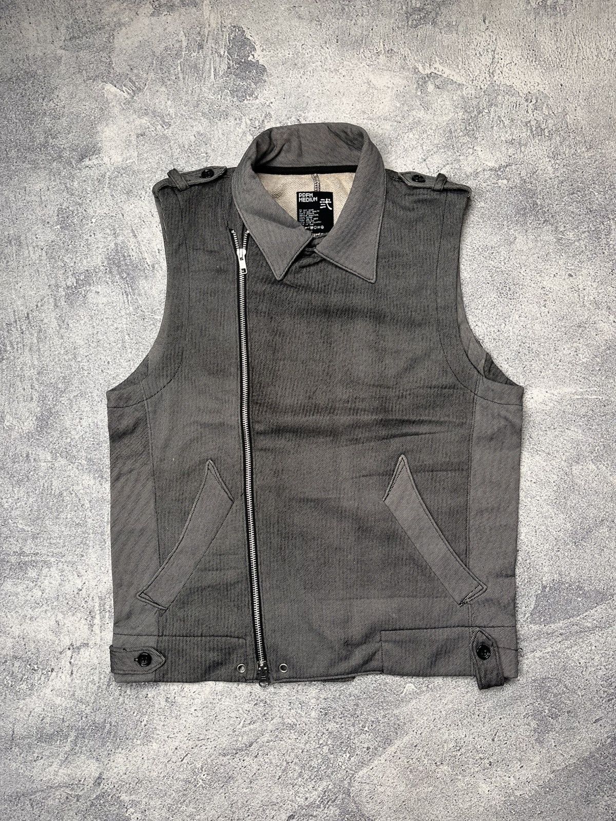 PPFM Asyimmetrical Vest PPFM Size US M / EU 48-50 / 2 - 2 Thumbnail