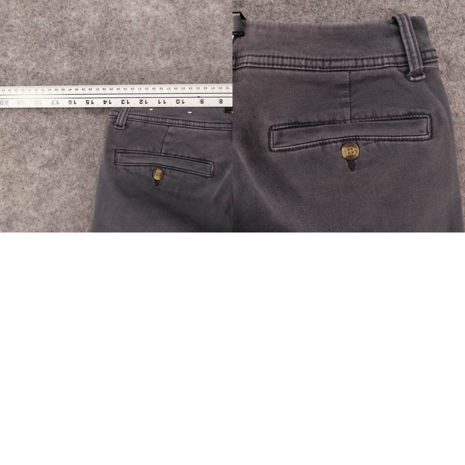 American Eagle Outfitters American Eagle Shorts Womens 0 Flat Front Chino Midi Super Stretch X Blue Size 25" / US 0 / IT 36 - 9 Thumbnail