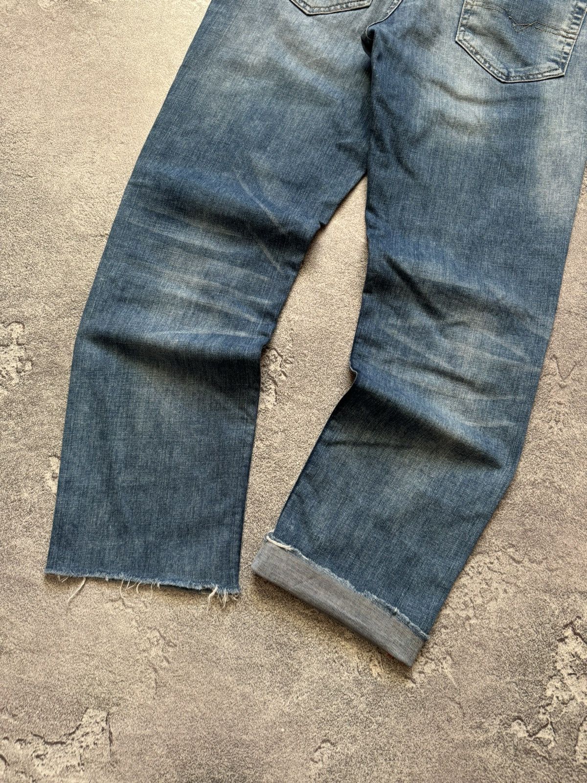 Diesel × Diesel Black Gold Diesel 34/30 denim pant trouser Jean chino distressed y2k Size US 34 / EU 50 - 14 Thumbnail