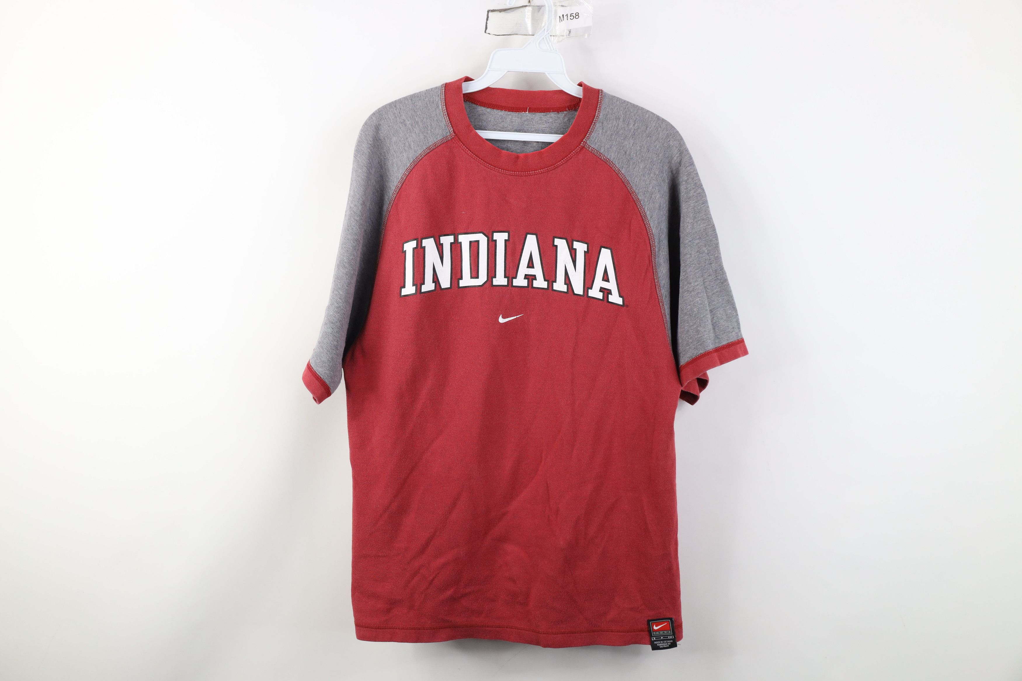 Nike Vintage Nike Reversible Swoosh Indiana University T-Shirt Size US S / EU 44-46 / 1 - 1 Thumbnail