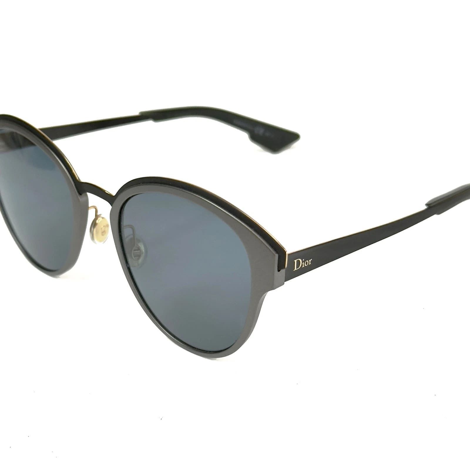 Christian Dior Monsieur CHRISTIAN DIOR DIORSUN SUN Matte Black Sunglasses Authentic Size ONE SIZE - 4 Thumbnail