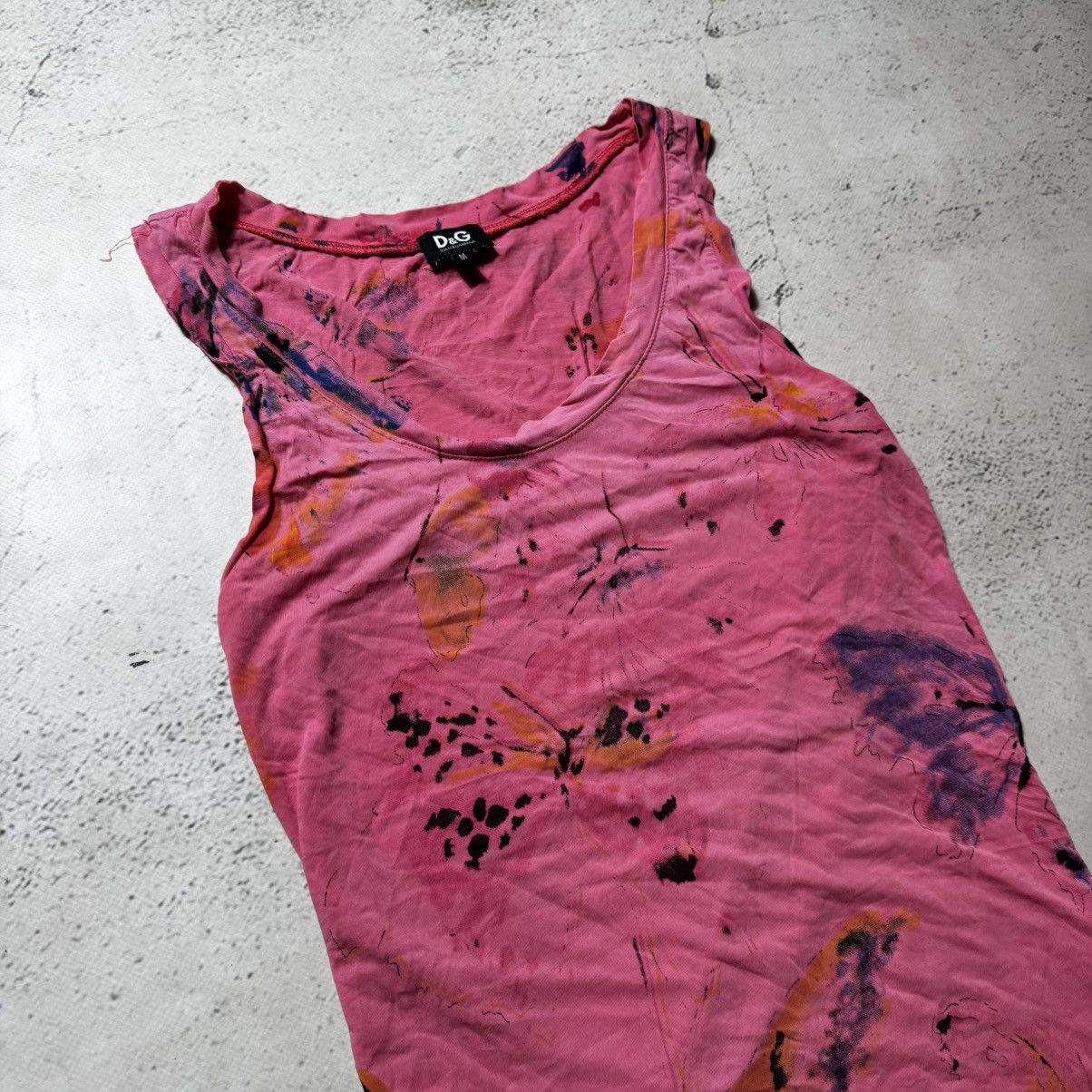 Dolce & Gabbana vintage y2k dolce gabbana butterfly print t-shirt Size M / US 6-8 / IT 42-44 - 2 Thumbnail