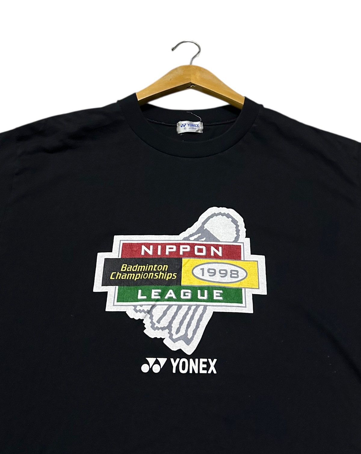Vintage Vintage 90s Yonex Nippon league badminton championship tee Size US L / EU 52-54 / 3 - 3 Thumbnail